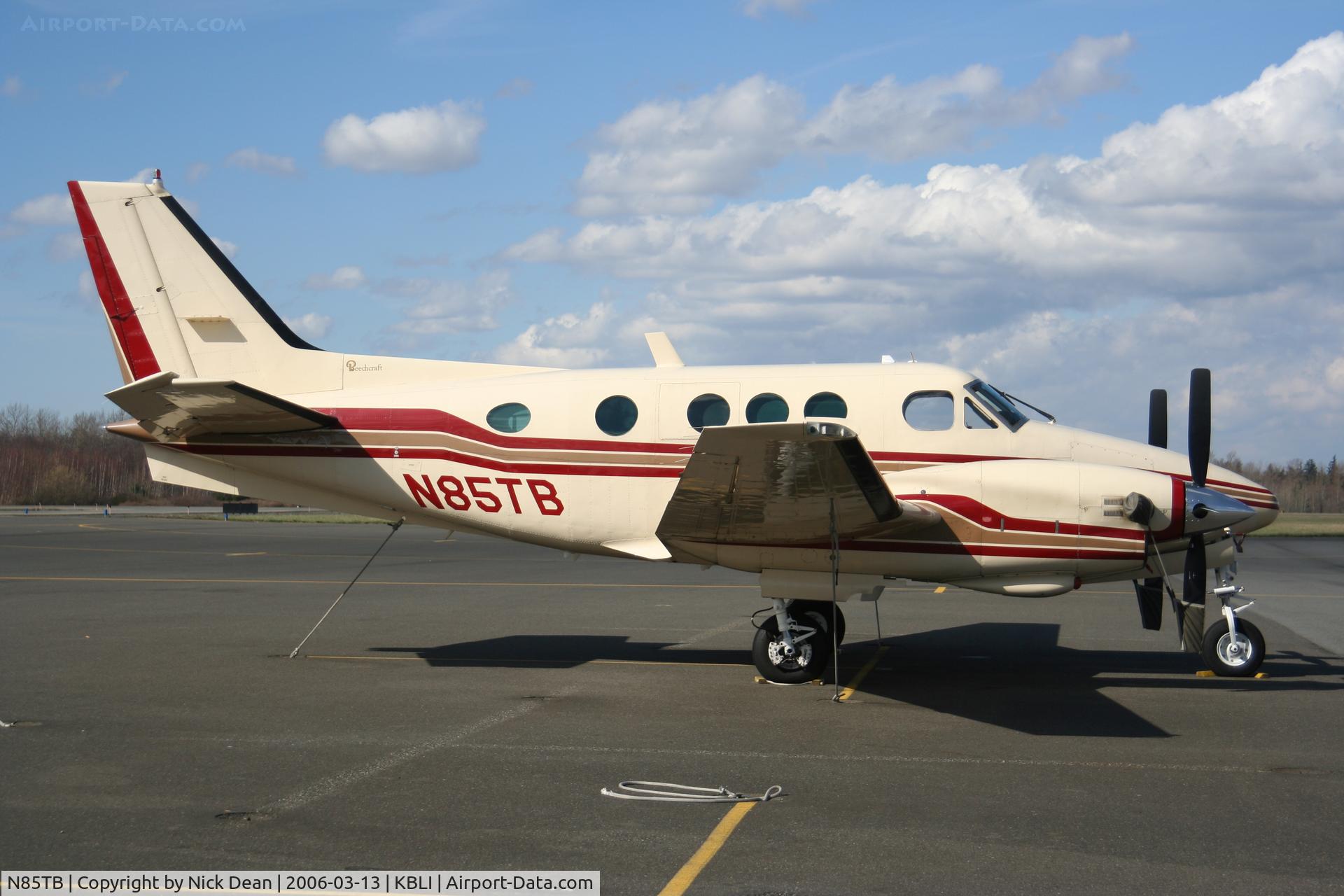 N85TB, 1979 Beech C90 King Air C/N LJ-833, This is a king air shot 12 years after the last shot