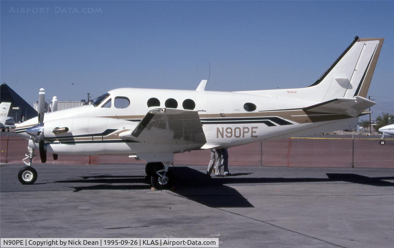 N90PE, 1988 Beech C90A King Air King Air C/N LJ-1181, /Another 90/ Current ID N904P