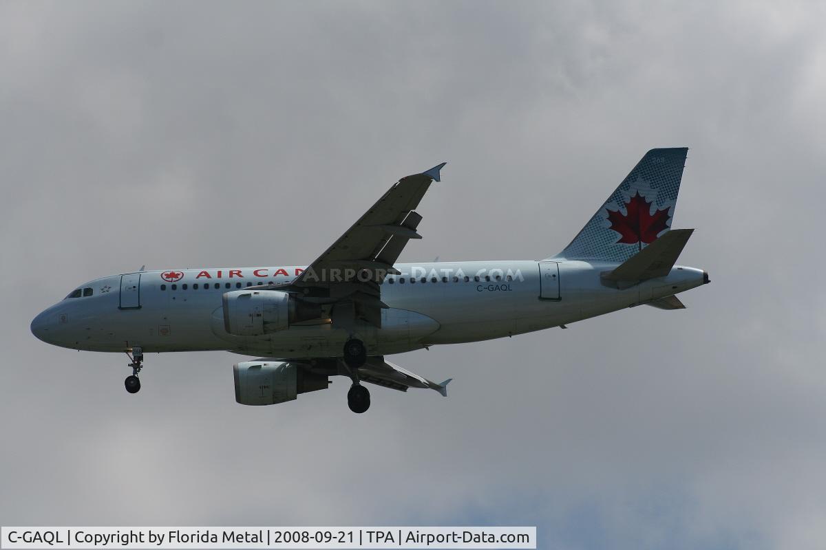 C-GAQL, 1997 Airbus A319-114 C/N 732, Air Canada A319