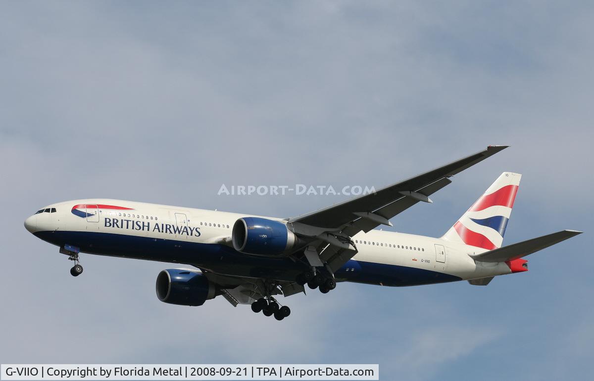 G-VIIO, 1999 Boeing 777-236 C/N 29320, British Airways 777-200