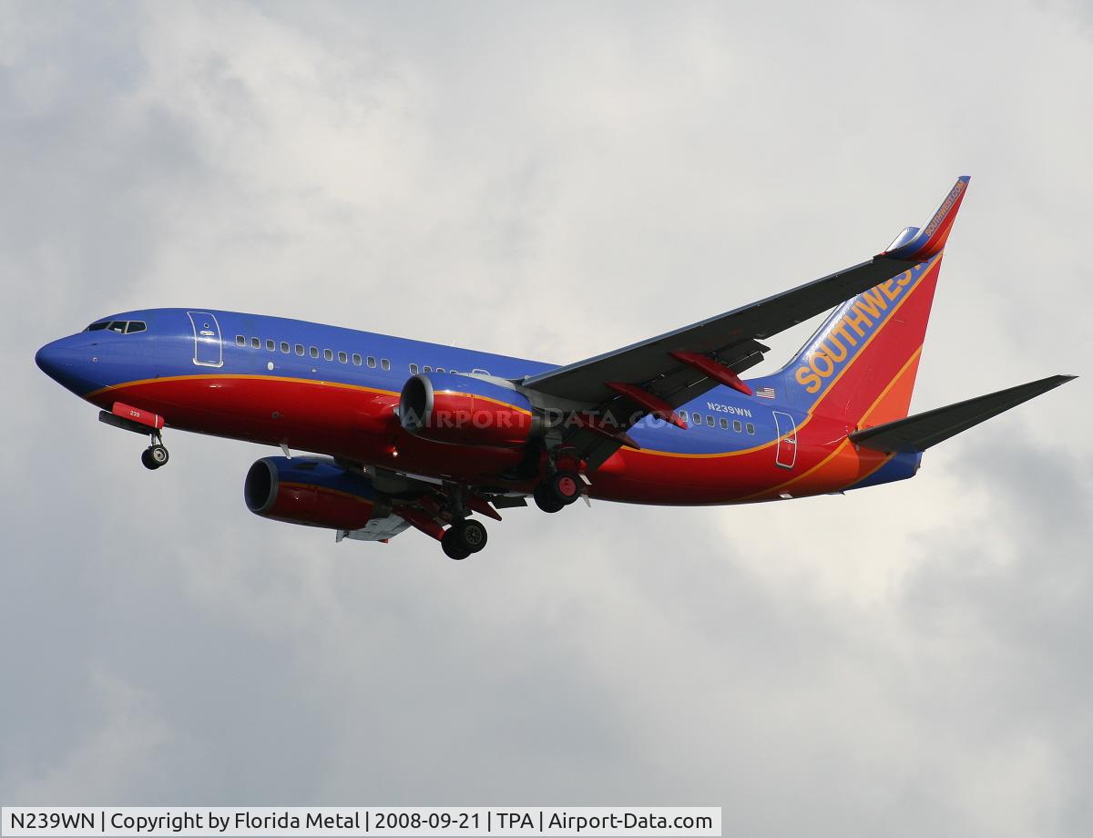 N239WN, 2006 Boeing 737-7H4 C/N 34714, Southwest 737-700