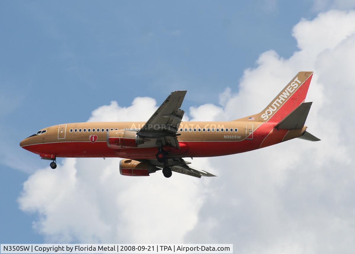N350SW, 1989 Boeing 737-3H4 C/N 24409, Southwest 737-300
