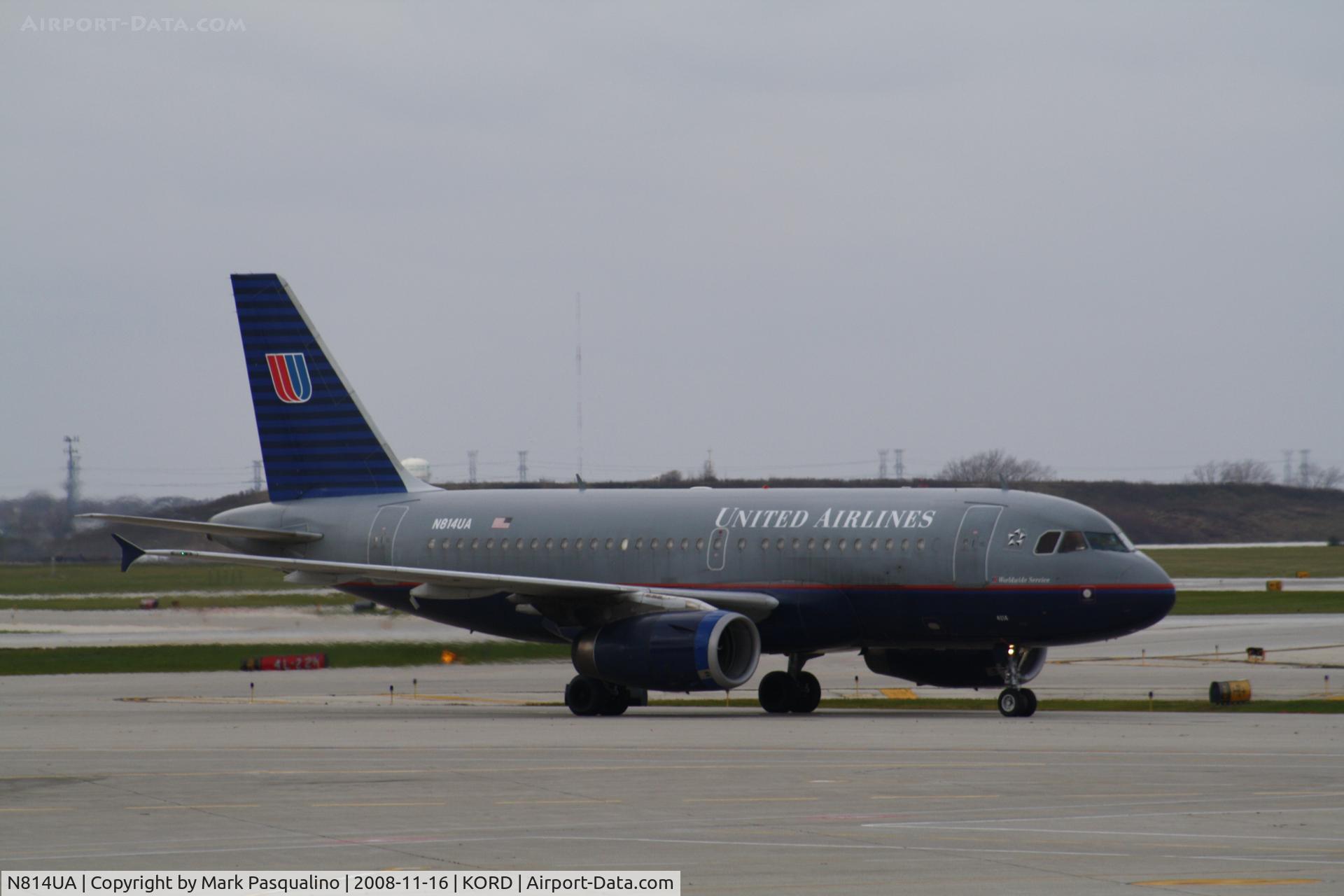 N814UA, 1998 Airbus A319-131 C/N 862, Airbus A319