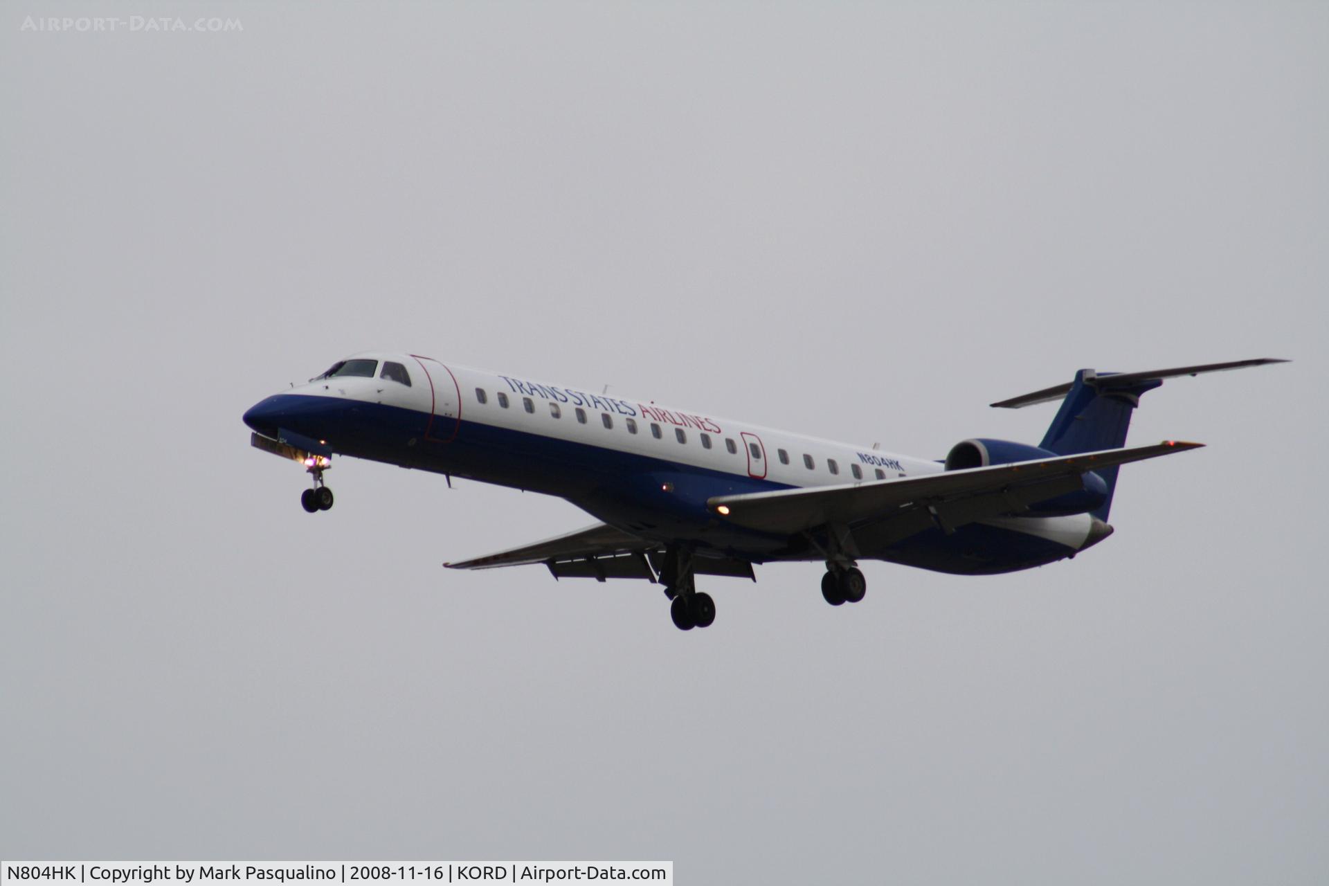 N804HK, 1998 Embraer EMB-145EP (ERJ-145EP) C/N 145082, EMB-145EP