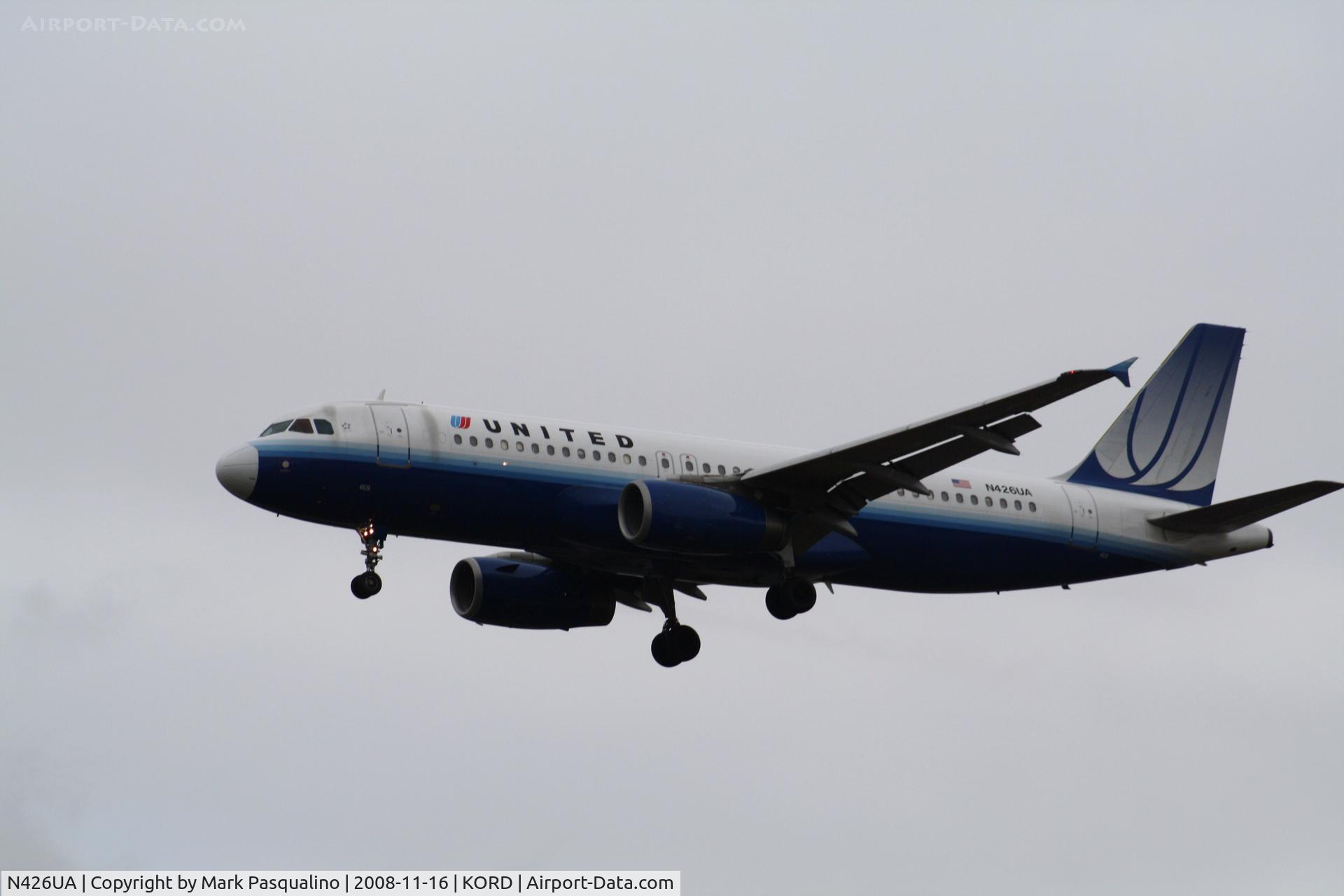 N426UA, 1995 Airbus A320-232 C/N 510, Airbus A320