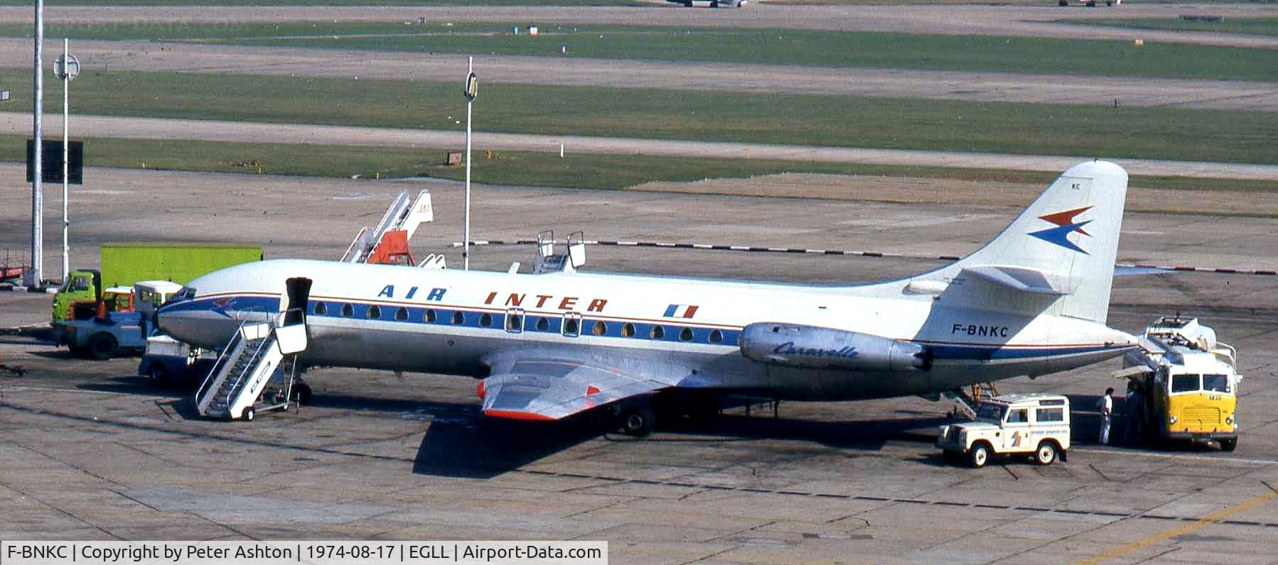 F-BNKC, 1967 Sud Aviation SE-210 Caravelle III C/N 217, Air Inter