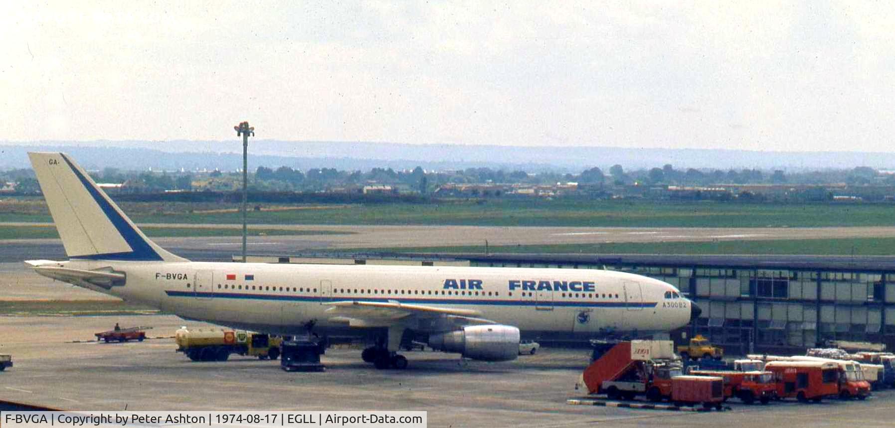 F-BVGA, Airbus A300B2-1C C/N 5, Air France