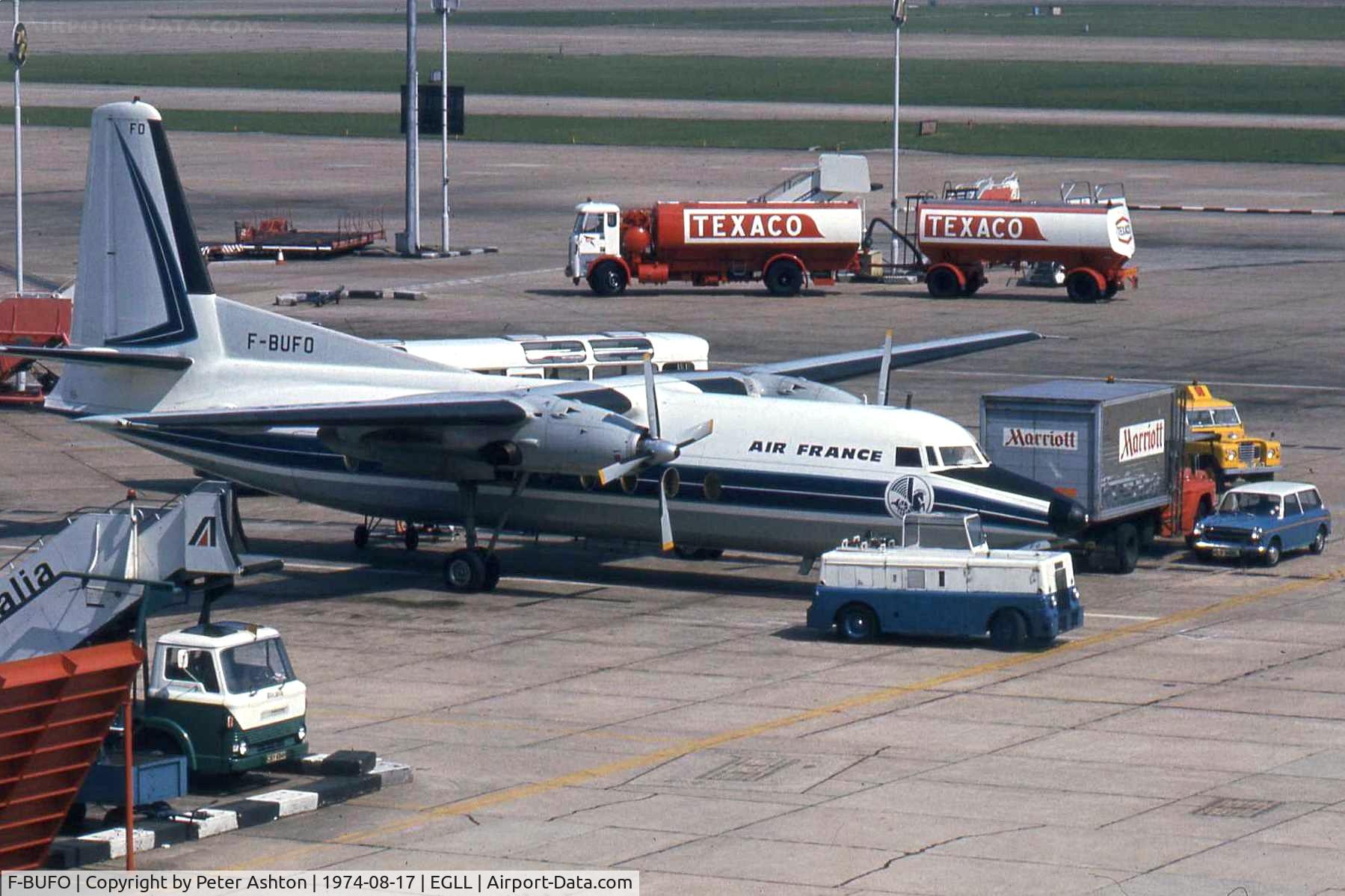 F-BUFO, 1963 Fokker F-27-200 Friendship C/N 10259, Air France