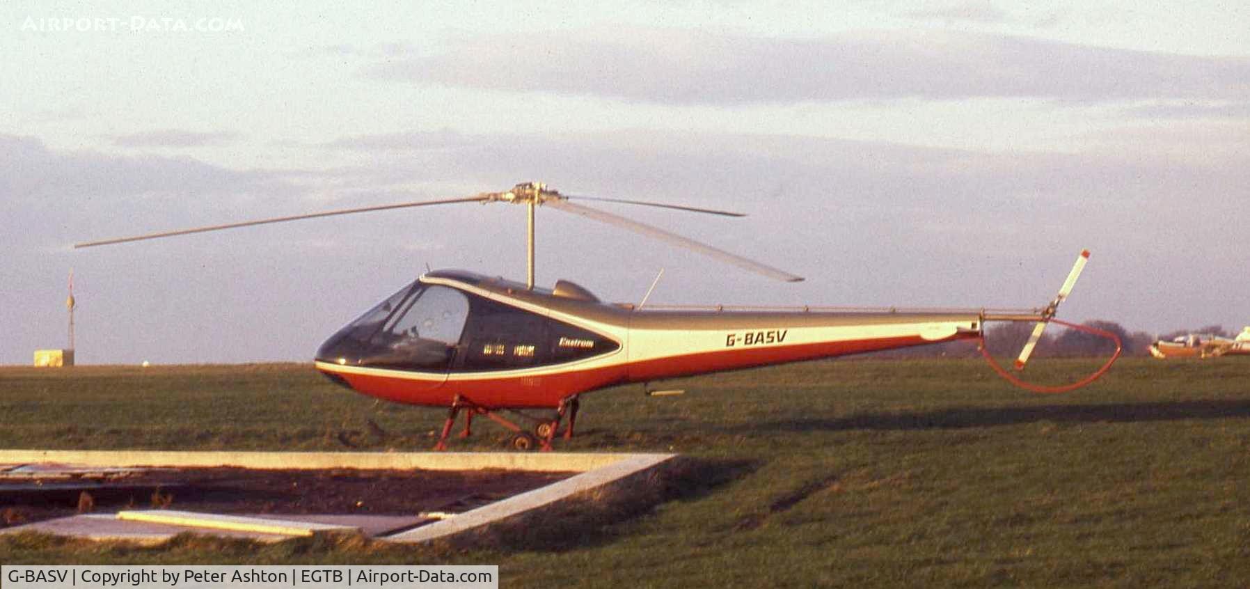 G-BASV, 1973 Enstrom F-28A C/N 113, Booker