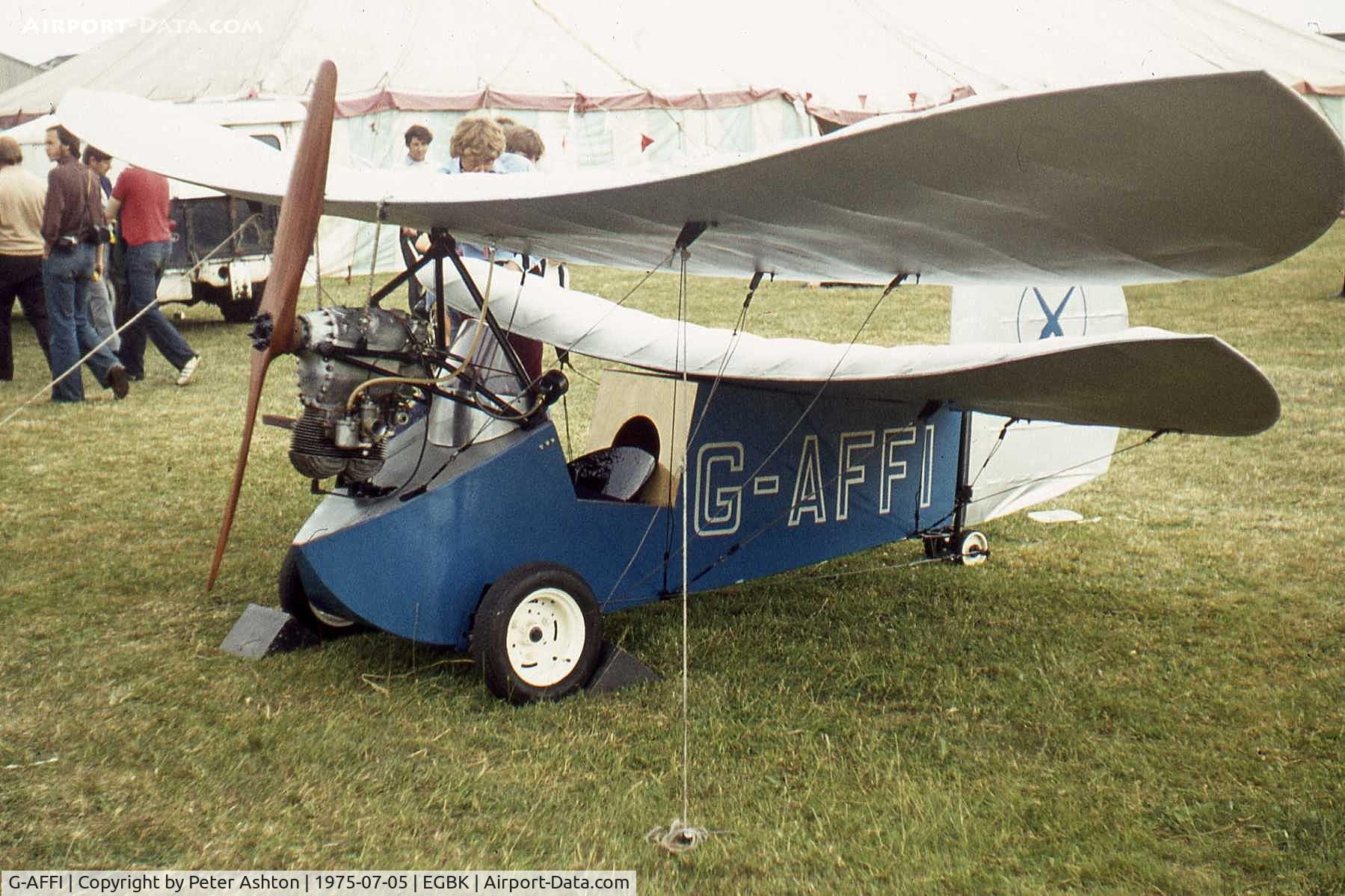 G-AFFI, Mignet HM.14 Pou-du-Ciel C/N BAPC74, Pou-du-Ciel