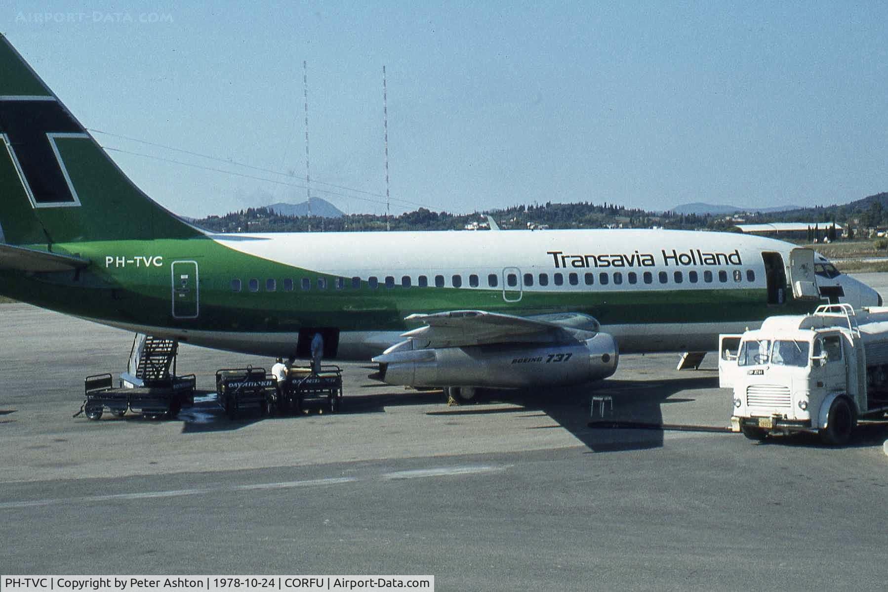 PH-TVC, 1974 Boeing 737-2K2C C/N 20836, Transavia (Leased to Britannia) Boeing 737-2K2C