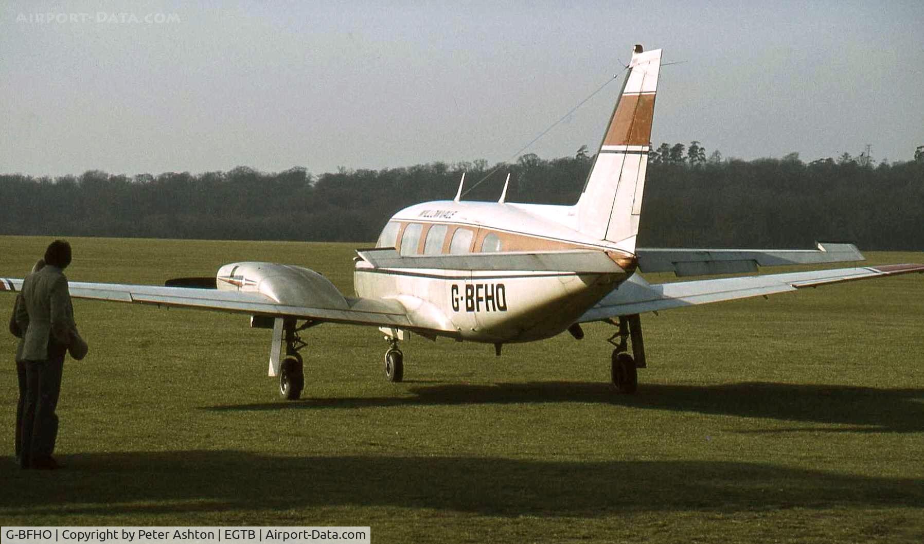 G-BFHO, 1967 Piper PA-31 Navajo C/N 31-30, Navajo