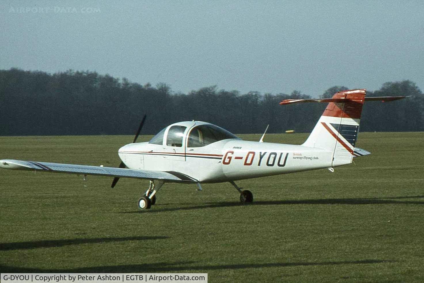 G-DYOU, 1978 Piper PA-38-112 Tomahawk Tomahawk C/N 38-78A0436, Tomahawk