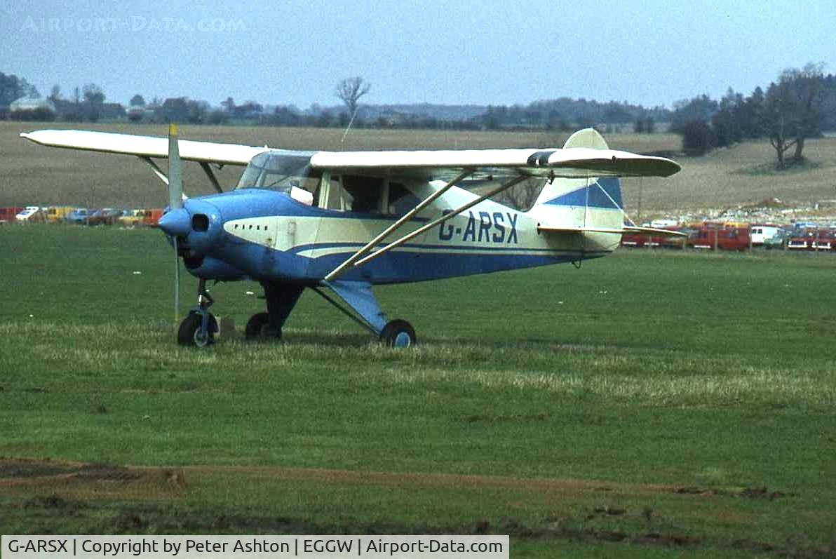 G-ARSX, 1956 Piper PA-22-160 Tri Pacer C/N 22-6712, Tri-Pacer