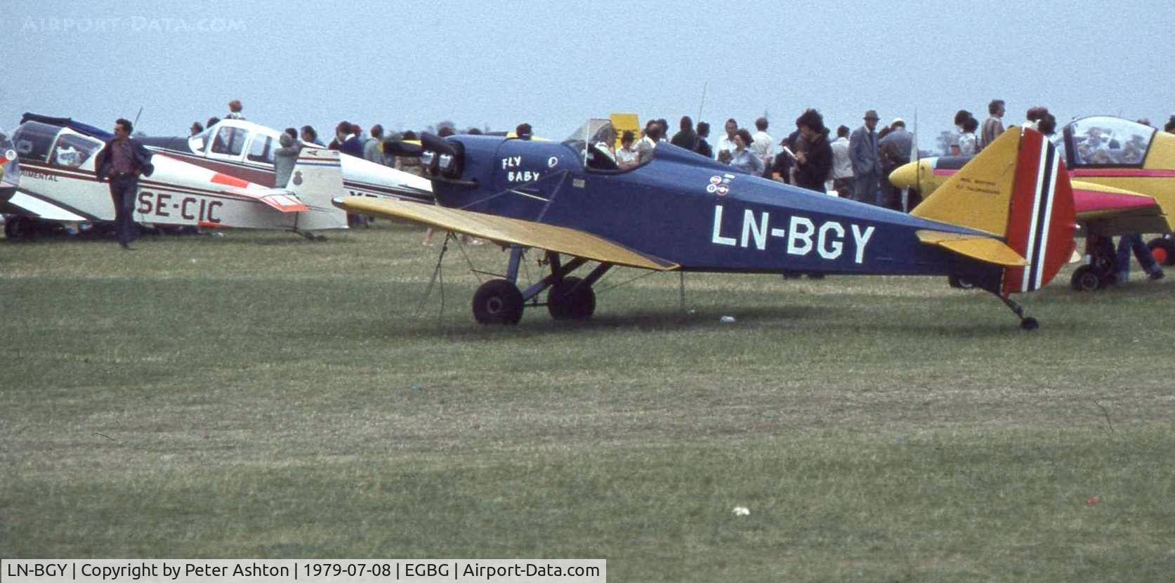 LN-BGY, Bowers Fly Baby 1A C/N 71-8, Bowers Fly Baby 1A