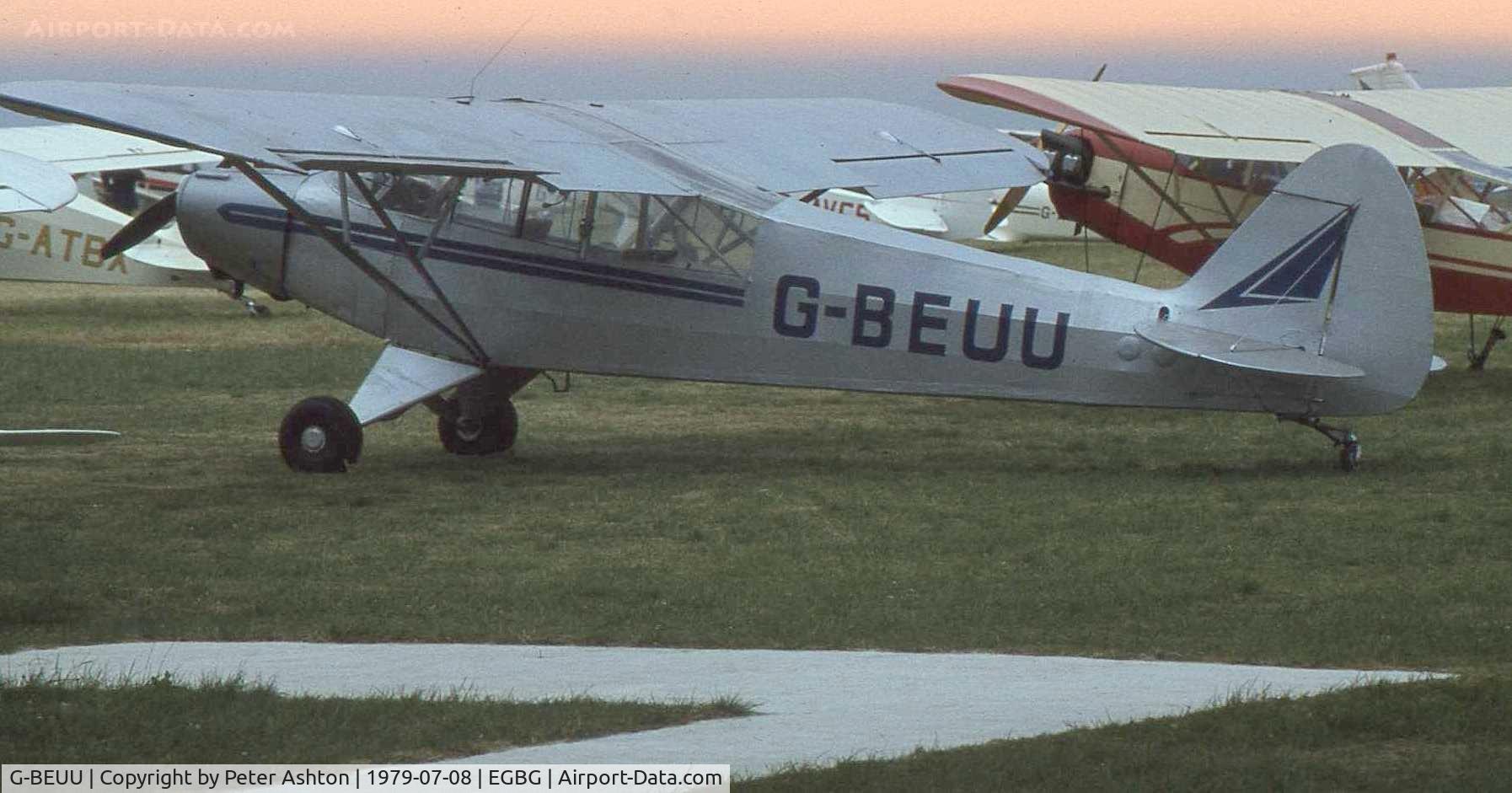 G-BEUU, 1951 Piper L-18C Super Cub (PA-18-95) C/N 18-1551, PFA Rally 1979