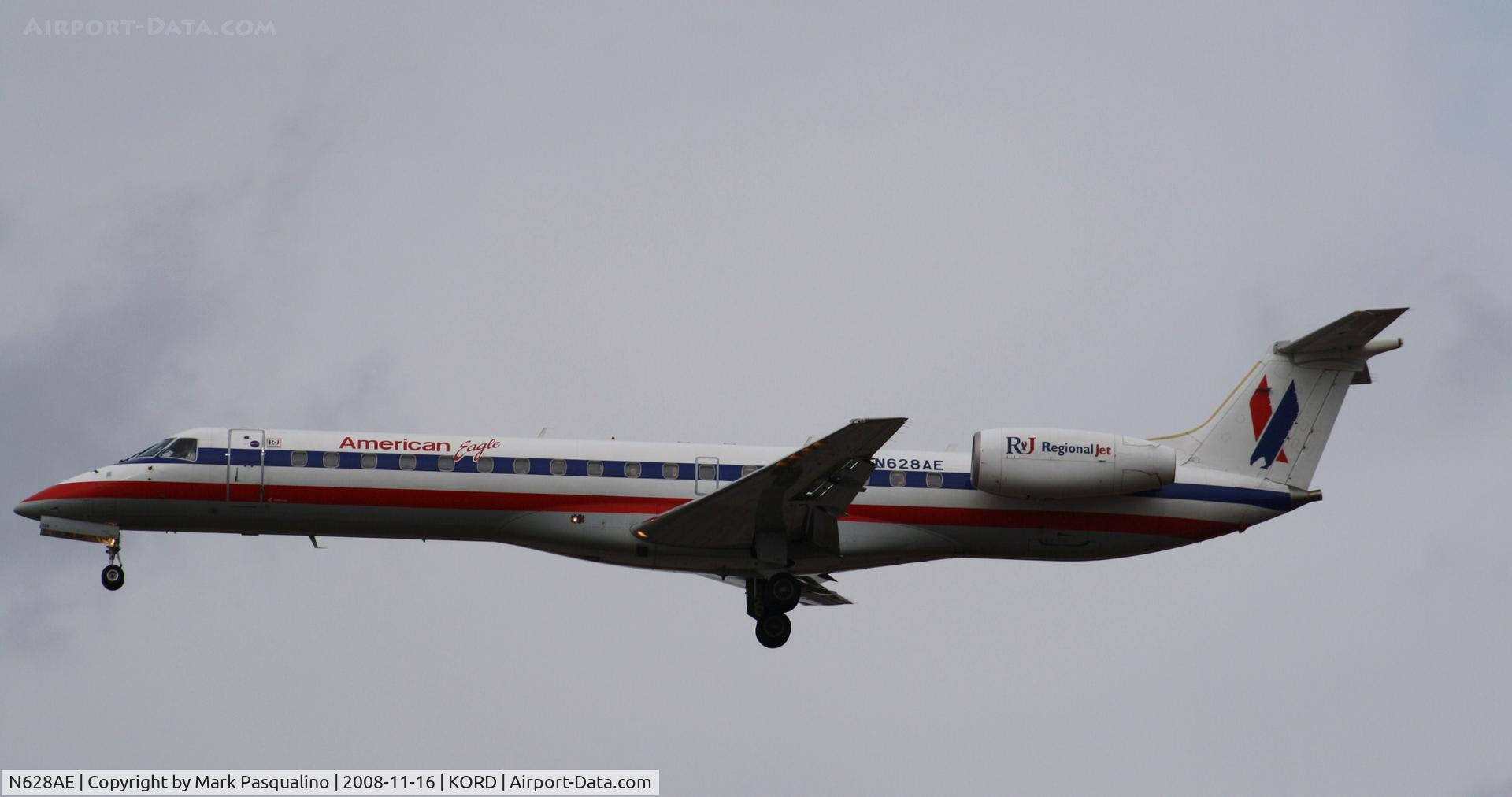 N628AE, 1999 Embraer ERJ-145LR (EMB-145LR) C/N 145124, EMB-145LR