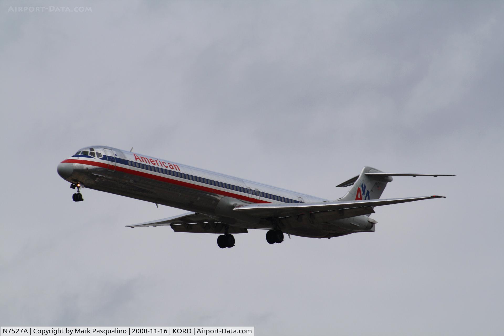 N7527A, 1990 McDonnell Douglas MD-82 (DC-9-82) C/N 49919, MD-82
