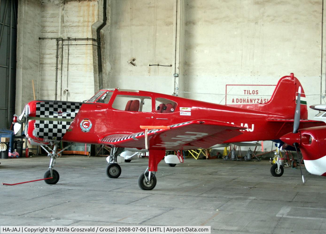 HA-JAJ, 1980 Yakovlev Yak-18T C/N 22202040216, Tököl airport / hangar