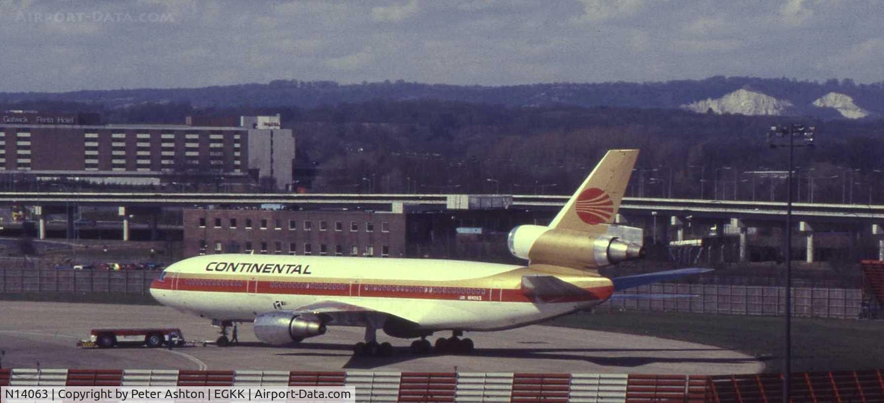 N14063, 1973 Douglas DC-10-30 C/N 47864, Continental