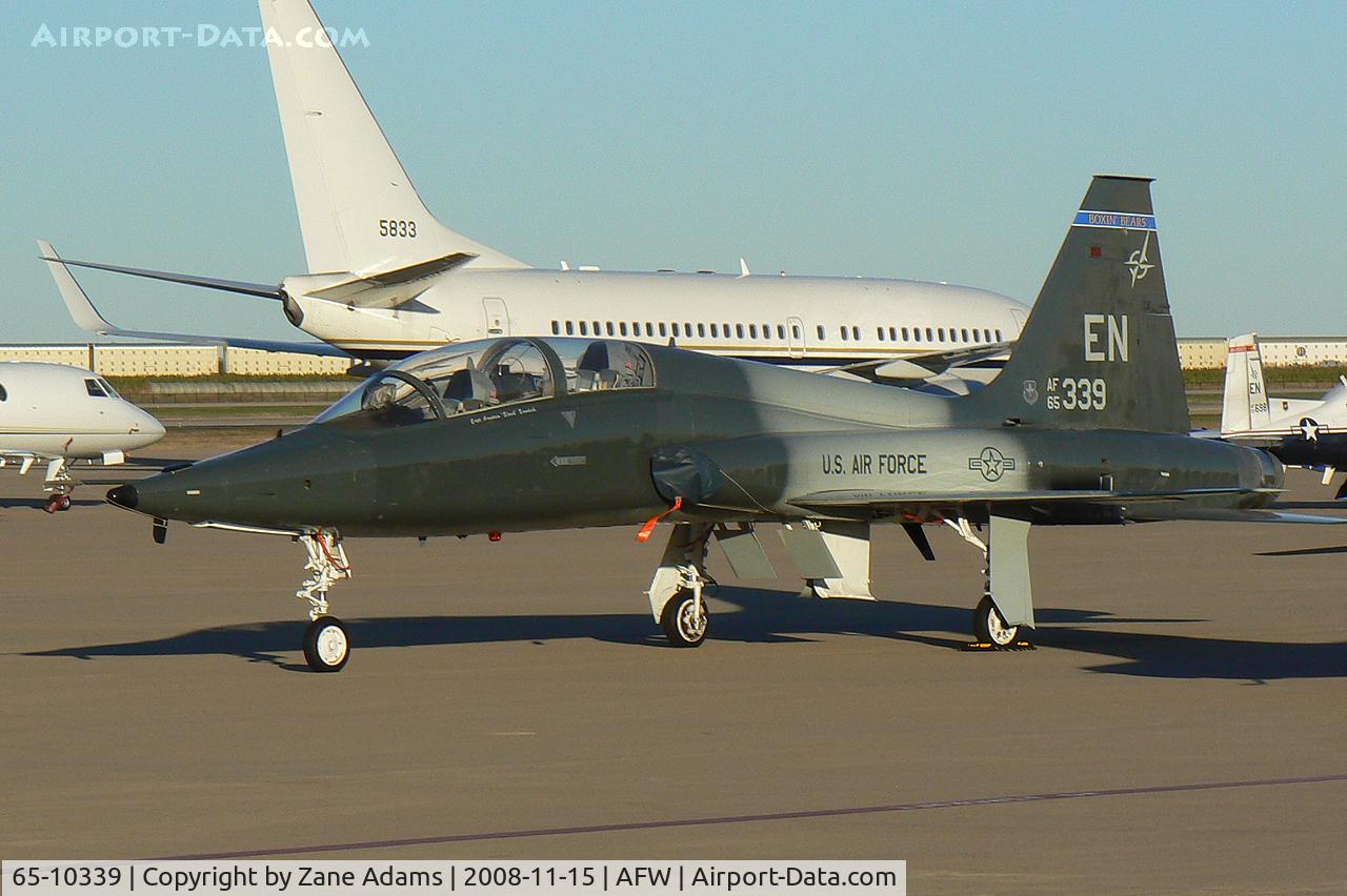 65-10339, 1965 Northrop T-38C Talon C/N N.5758, At Alliance - Fort Worth - USAF T-38A 90th Flying Training Squadron