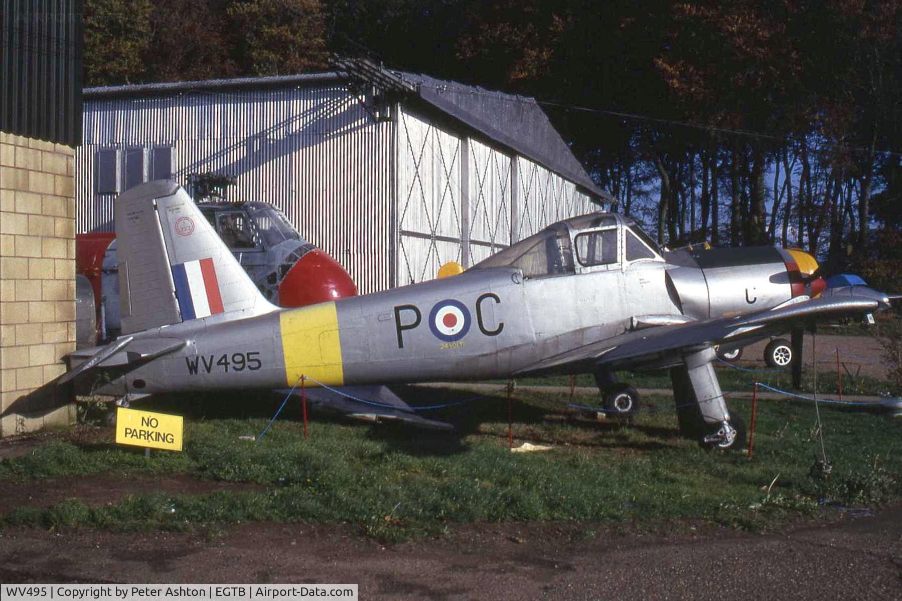WV495, Percival P-56 Provost T.1 C/N PAC/56/058, Percival P.56 Provost T.1