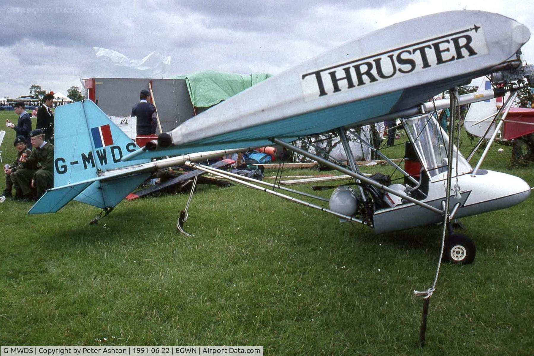G-MWDS, 1989 Thruster T300 C/N 089-T300-395, Microlight