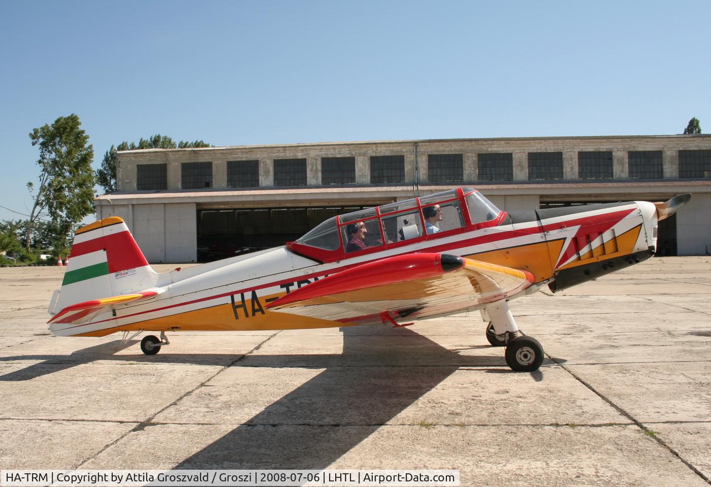HA-TRM, 1961 Zlin Z-226T Trener 6 C/N 369, Tököl airport, Hungary. Start