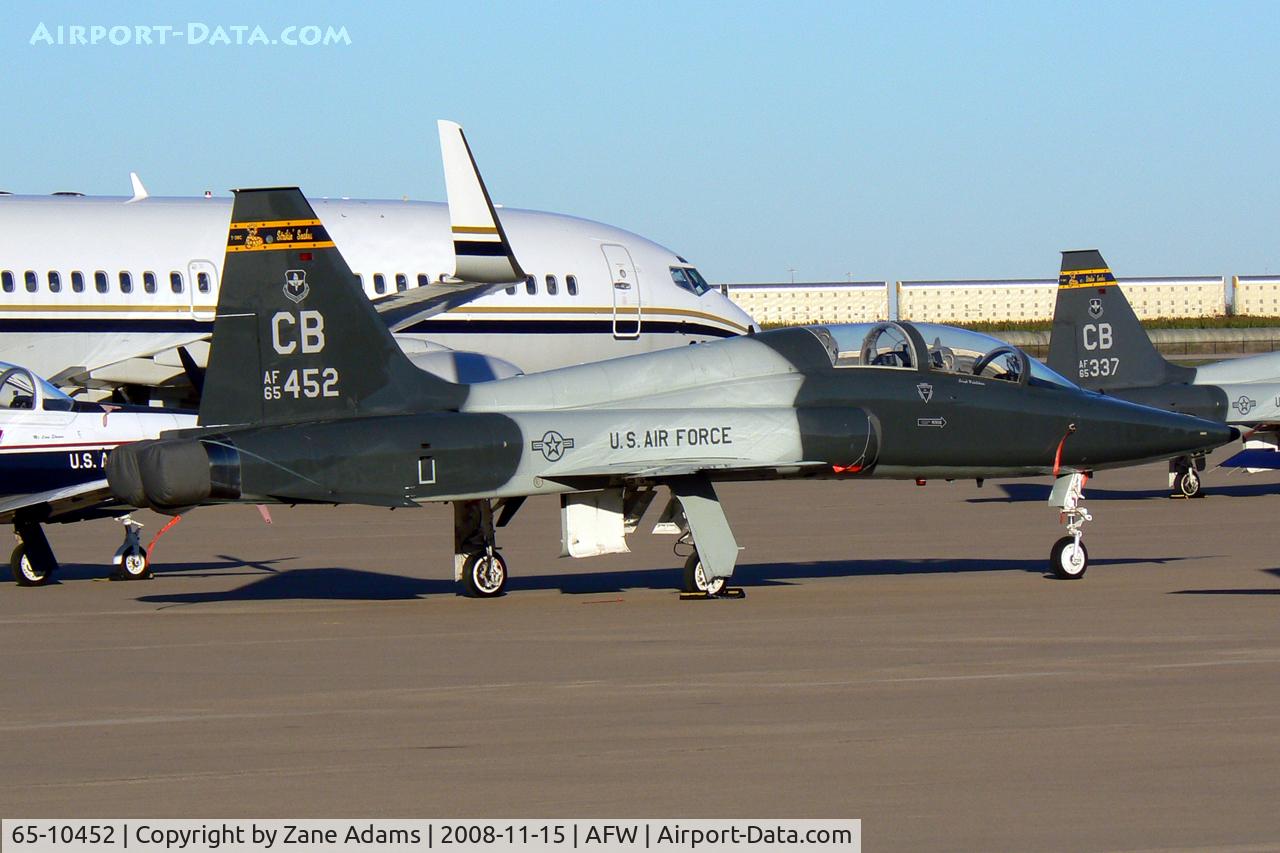 65-10452, 1965 Northrop T-38C Talon C/N N.5871, At Alliance - Fort Worth - USAF T-38C - 50th Flying Training Squadron
