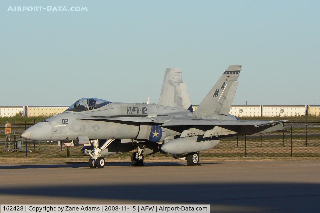 162428, McDonnell Douglas F/A-18A Hornet C/N 0271/A217, At Alliance - Fort Worth VMFA-112 (MA-02) F/A-18A Hornet