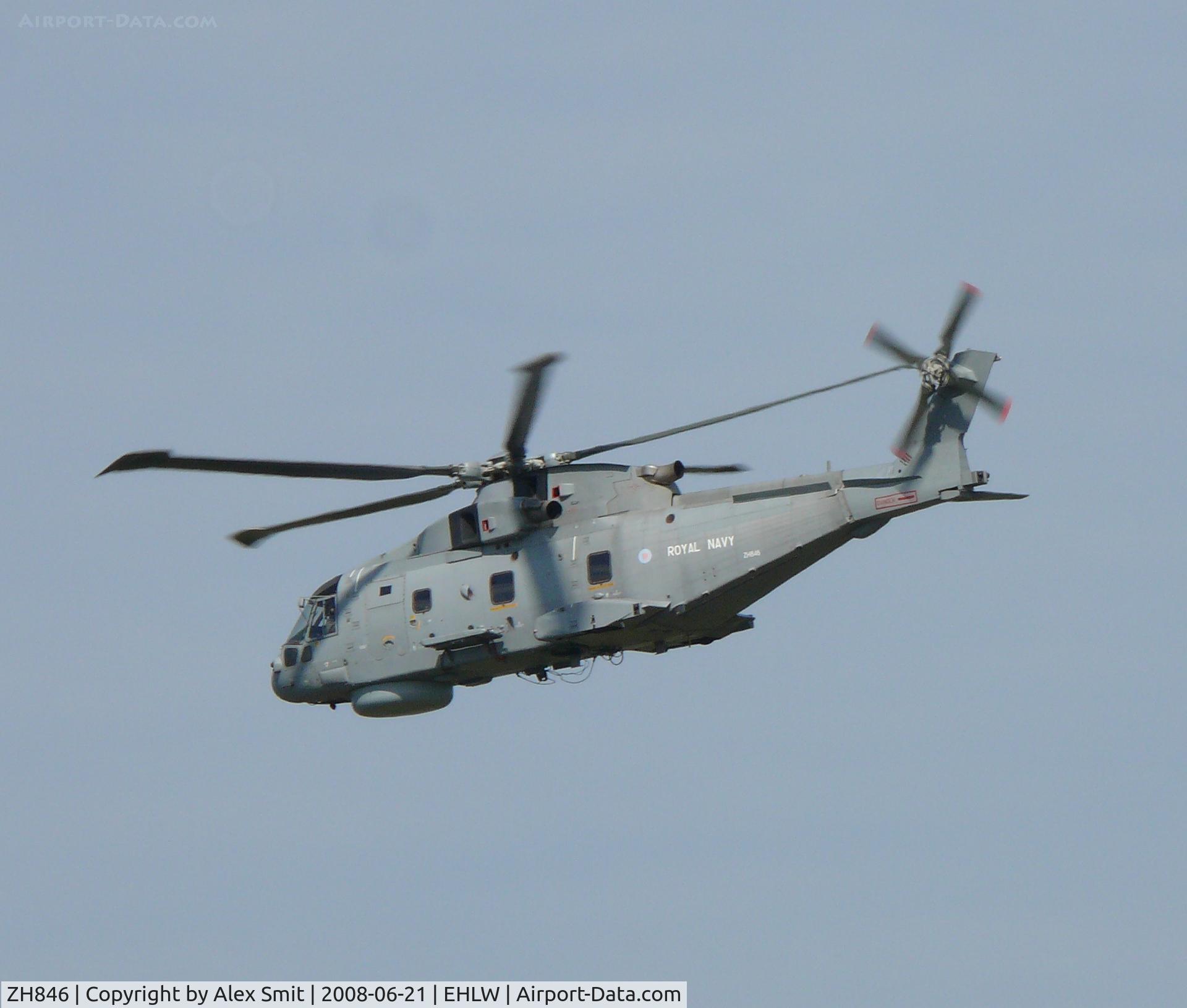 ZH846, AgustaWestland EH-101 Merlin HM1 (Mk111) C/N 50109/RN26, EH-Industries EH-101 Merlin HM1 ZH846 Royal Navy