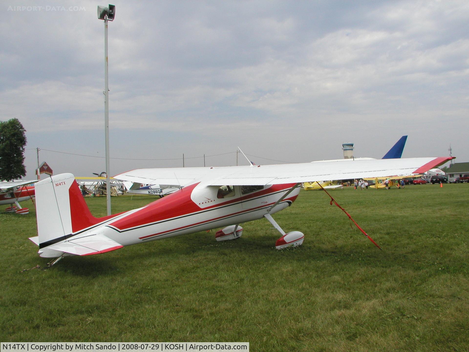 N14TX, 1963 Cessna 150C C/N 15060031, EAA AirVenture 2008.