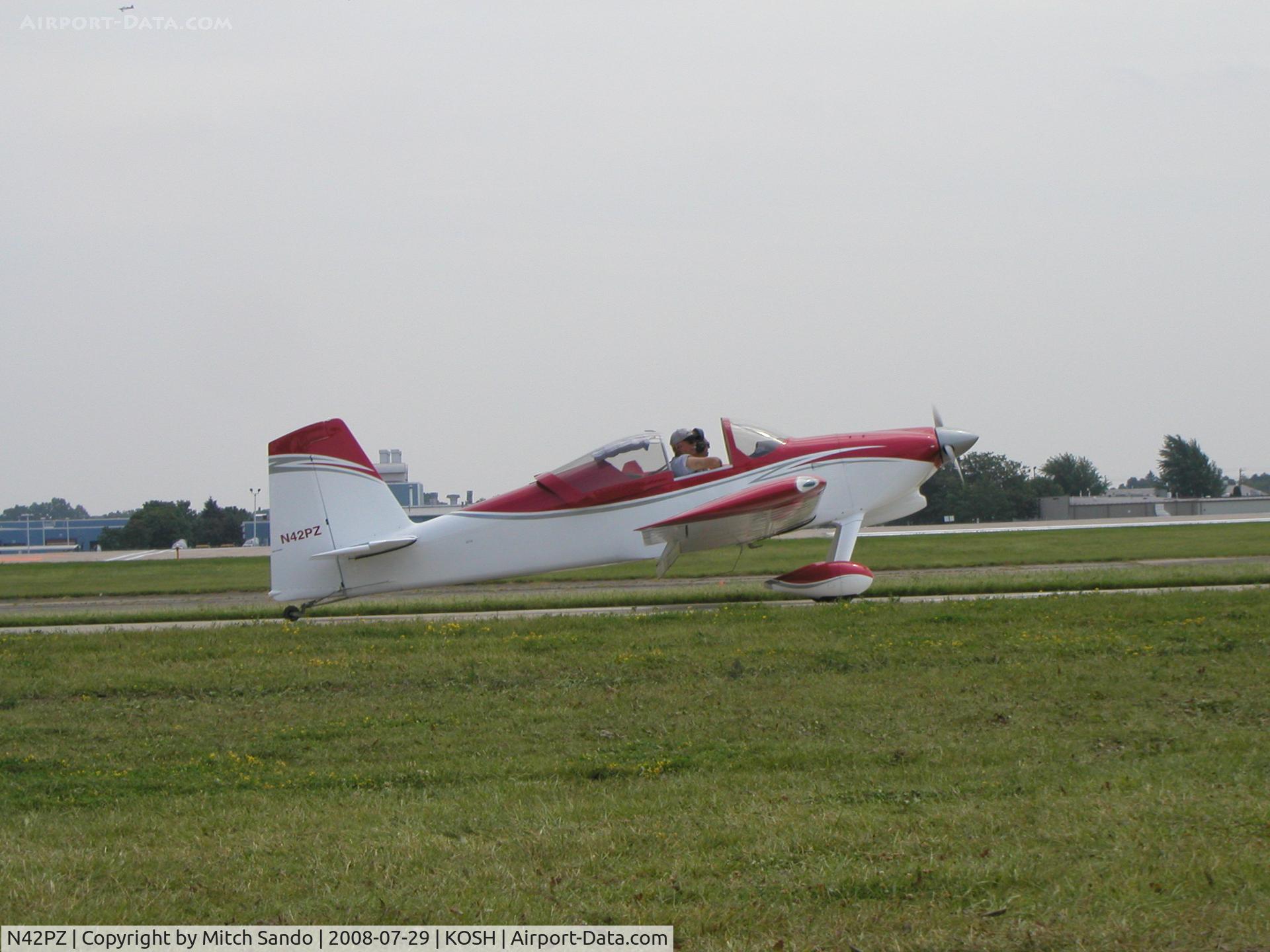 N42PZ, 2007 Van's RV-7 C/N 72404, EAA AirVenture 2008.