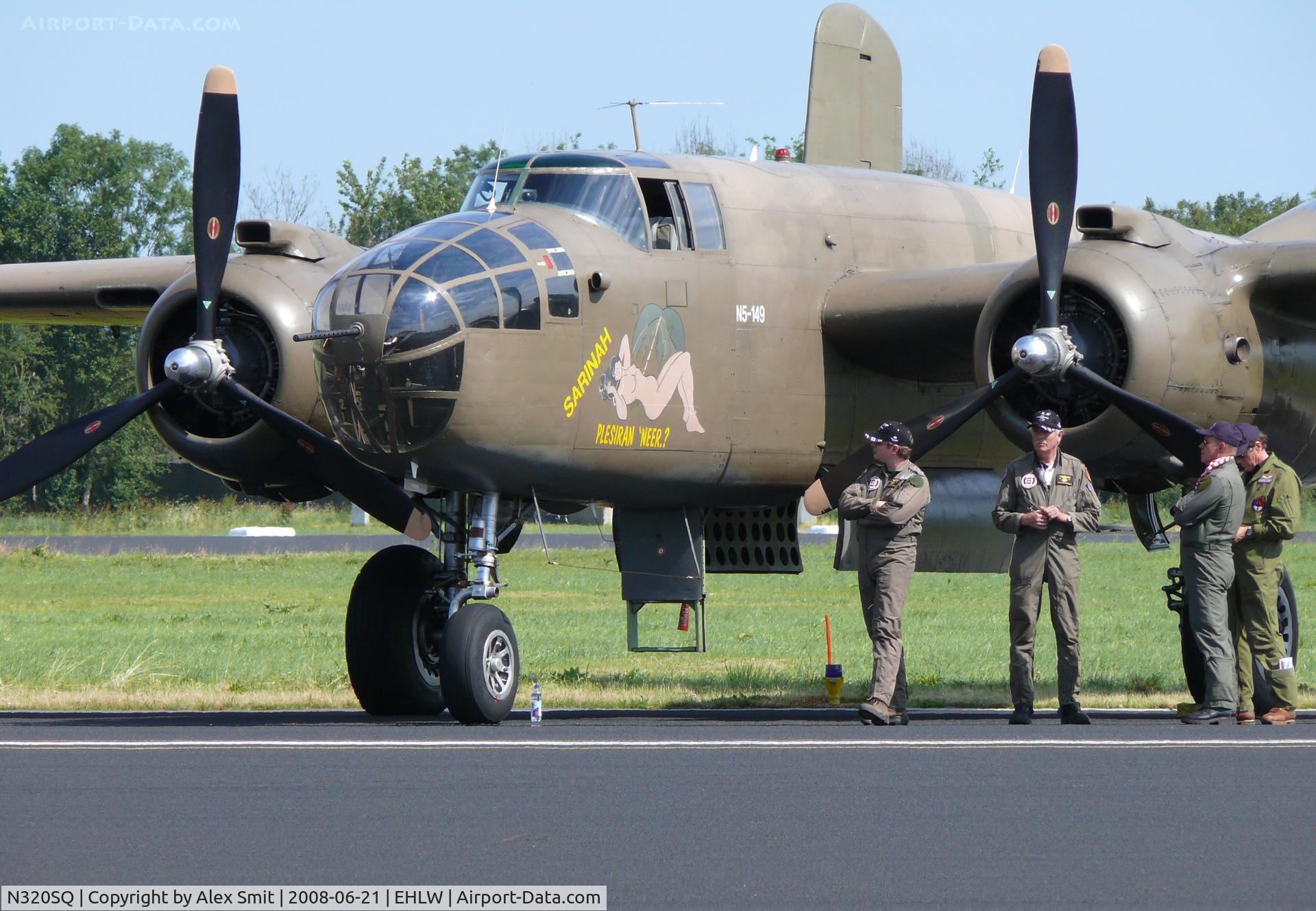 N320SQ, 1944 North American B-25N Mitchell C/N 108-32782, North American TB-25N Mitchell N320SQ painted as As Royal Netherlands Indies Air Force NS-149/42-32511