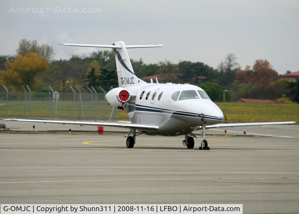 G-OMJC, 2003 Raytheon 390 Premier I C/N RB-88, Parked at the General Aviation area...