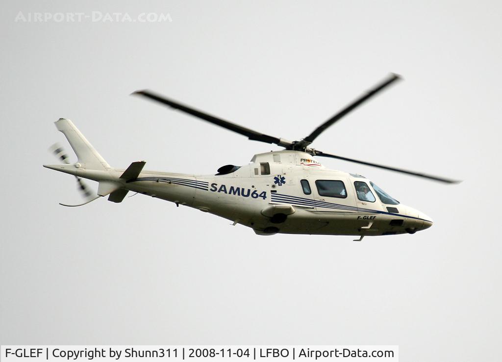 F-GLEF, 1998 Agusta A-109E Power C/N 11027, Take off FATO14...