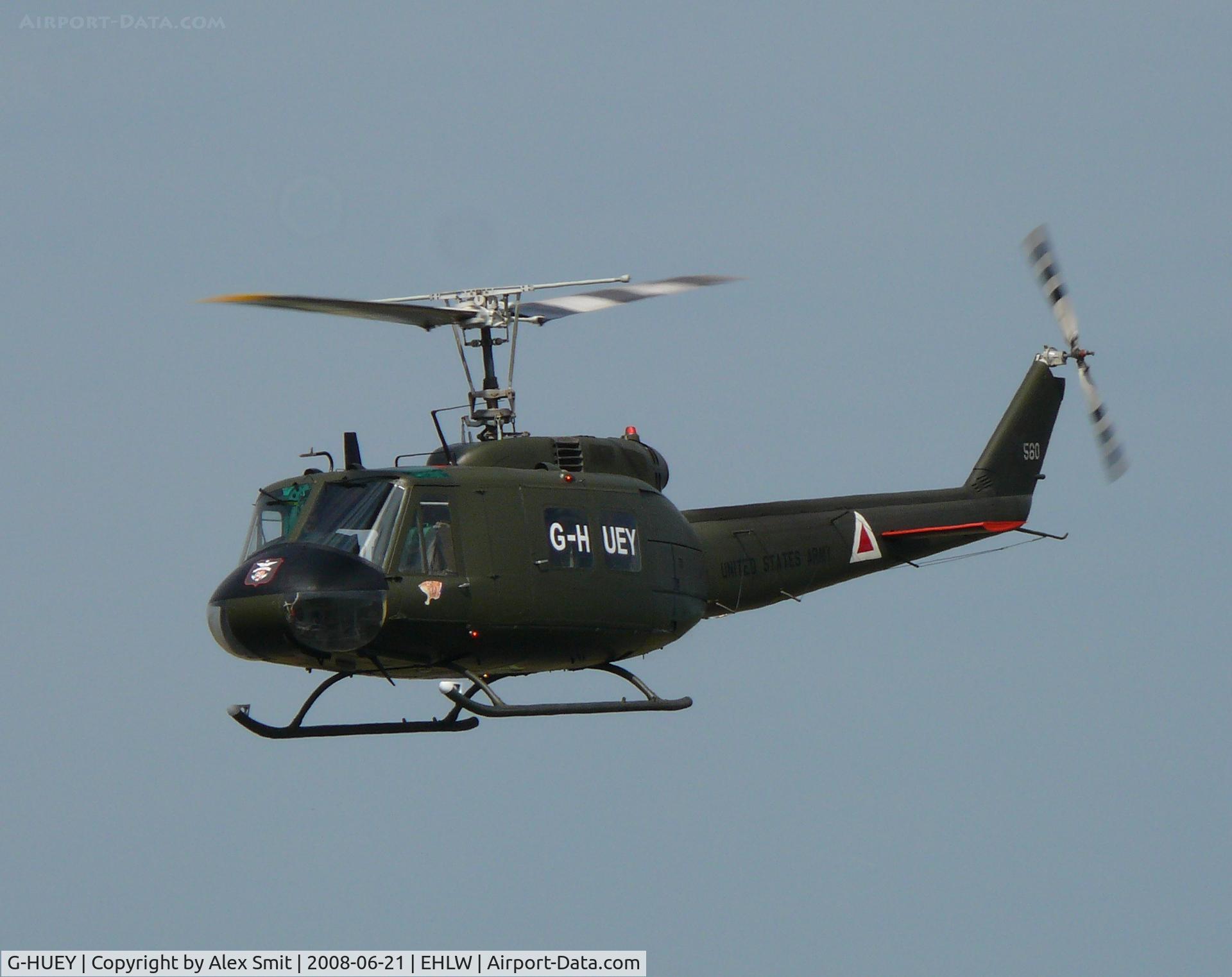 G-HUEY, 1973 Bell UH-1H Iroquois C/N 13560, Bell UH-1H Iroqouis G-HUEY painted as US Army 560