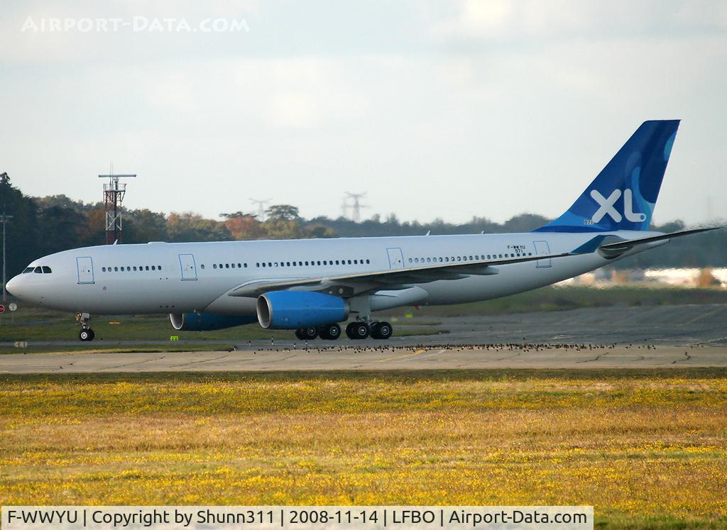 F-WWYU, 2008 Airbus A330-243 C/N 971, C/n 971 - XL Airways ntu... For Mexicana...
