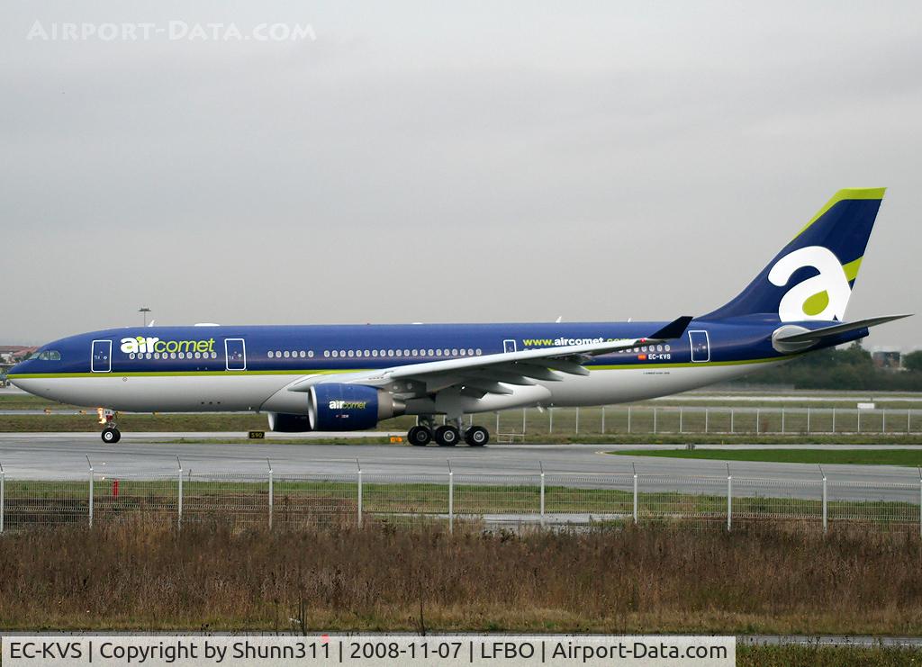 EC-KVS, 2008 Airbus A330-223 C/N 962, Delivery day...