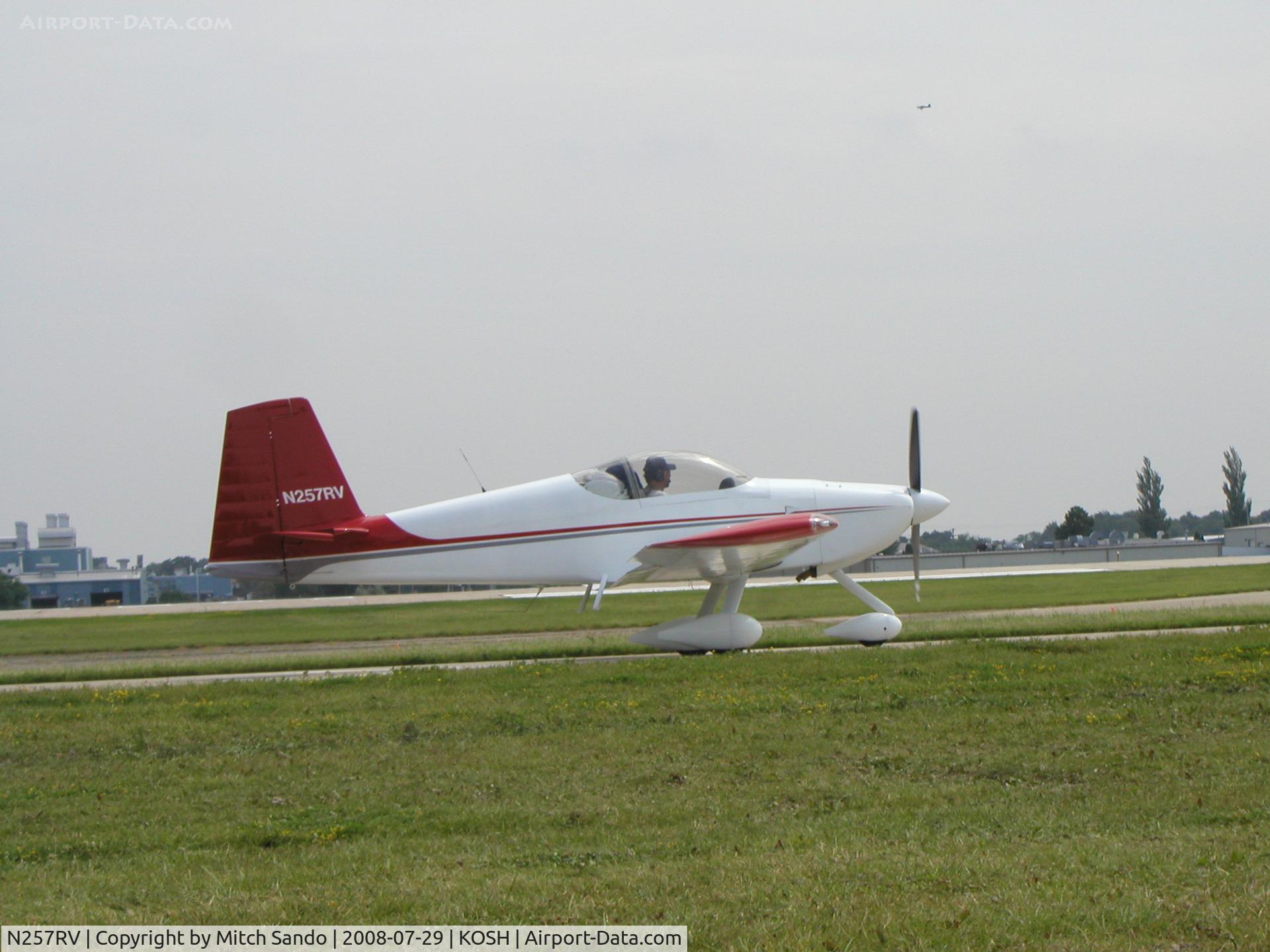N257RV, 2008 Vans RV-7A C/N 73086, EAA AirVenture 2008.