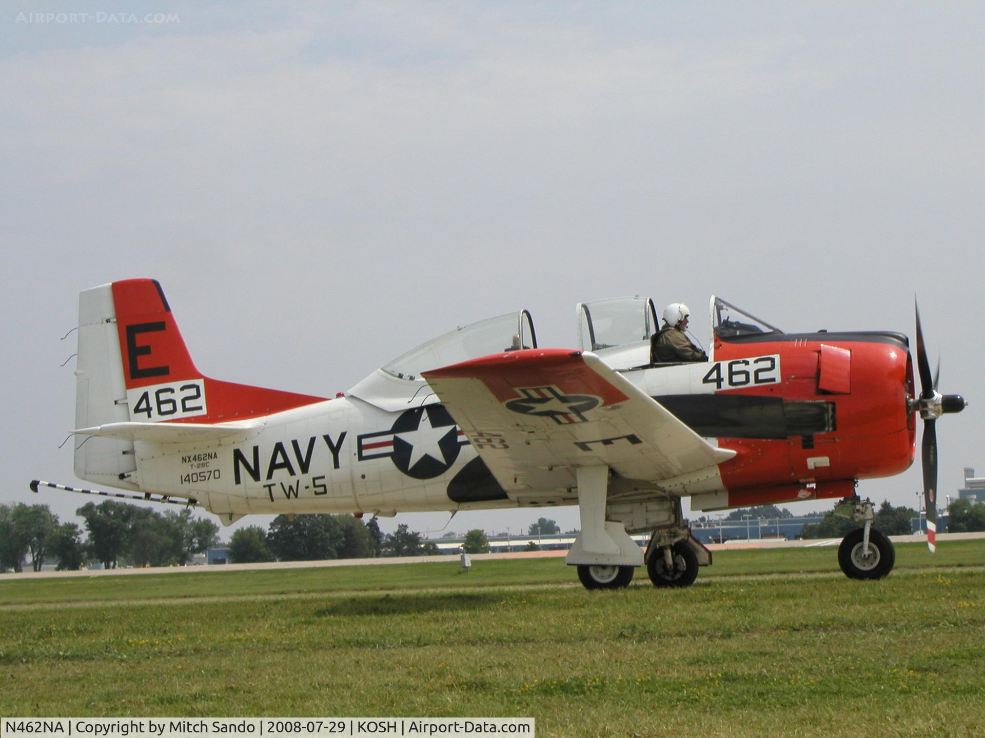N462NA, 1956 North American T-28C Trojan C/N 226-147 (140570), EAA AirVenture 2008.
