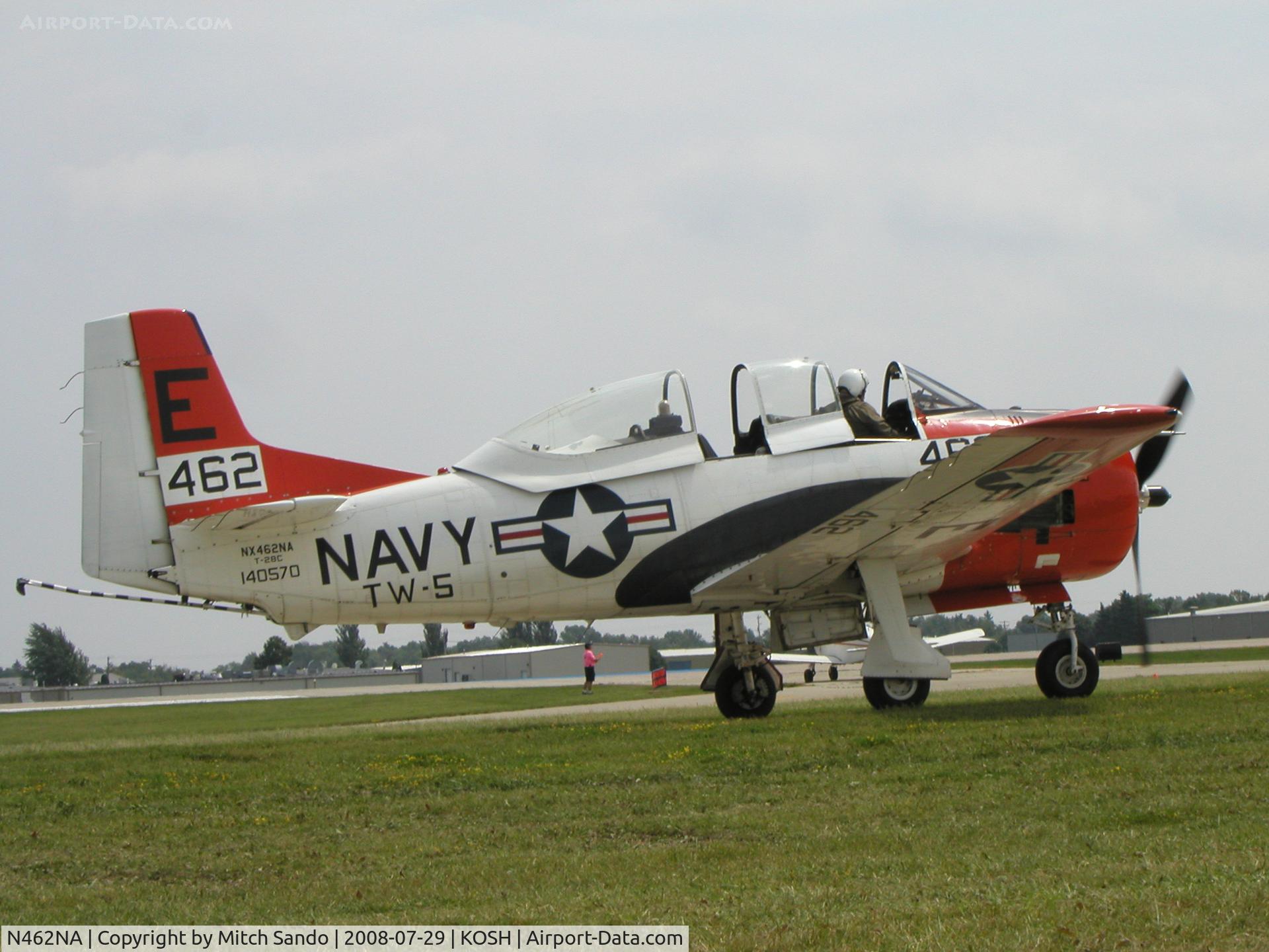 N462NA, 1956 North American T-28C Trojan C/N 226-147 (140570), EAA AirVenture 2008.