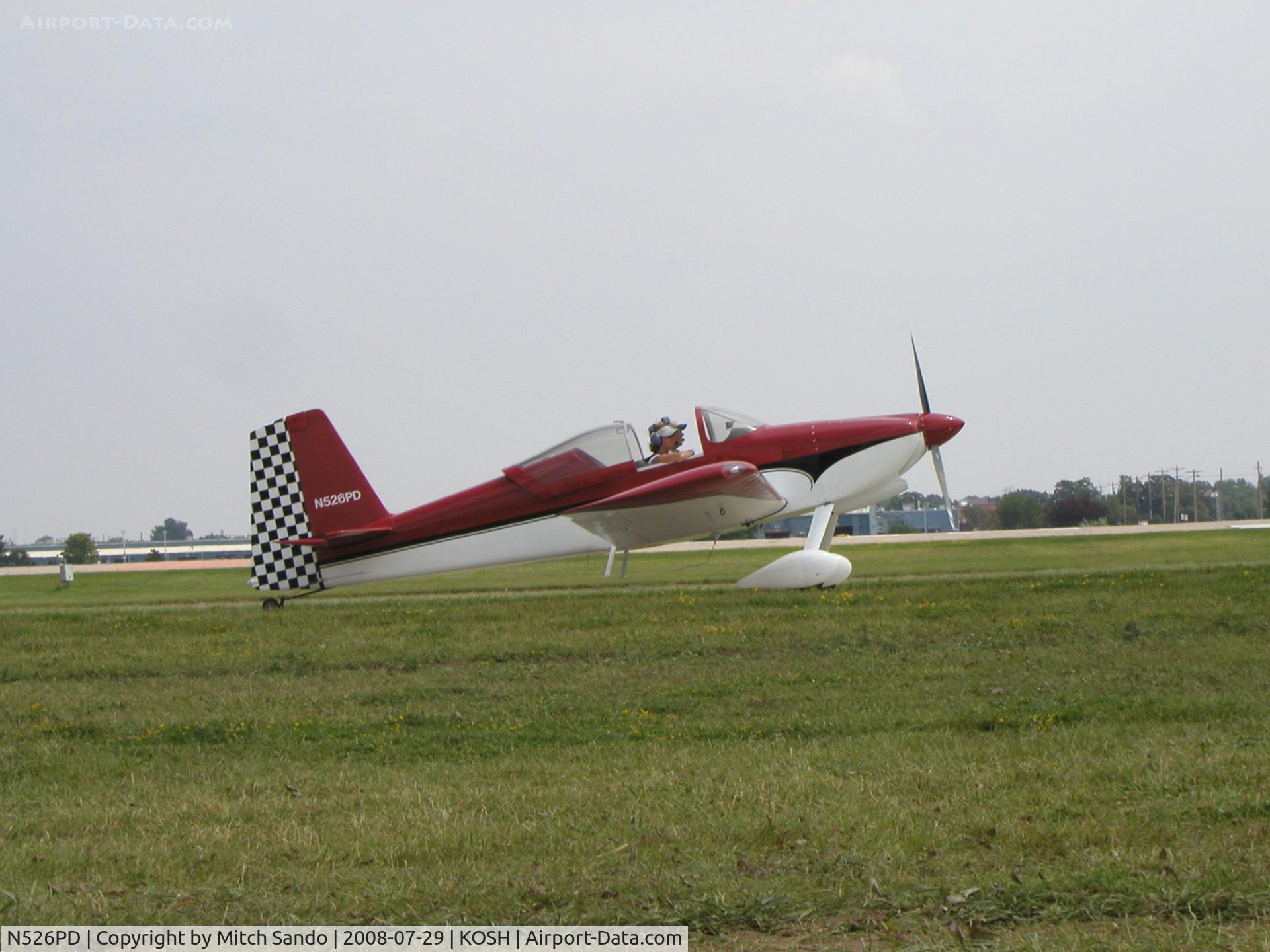 N526PD, 2004 Vans RV-7A C/N 70369, EAA AirVenture 2008.