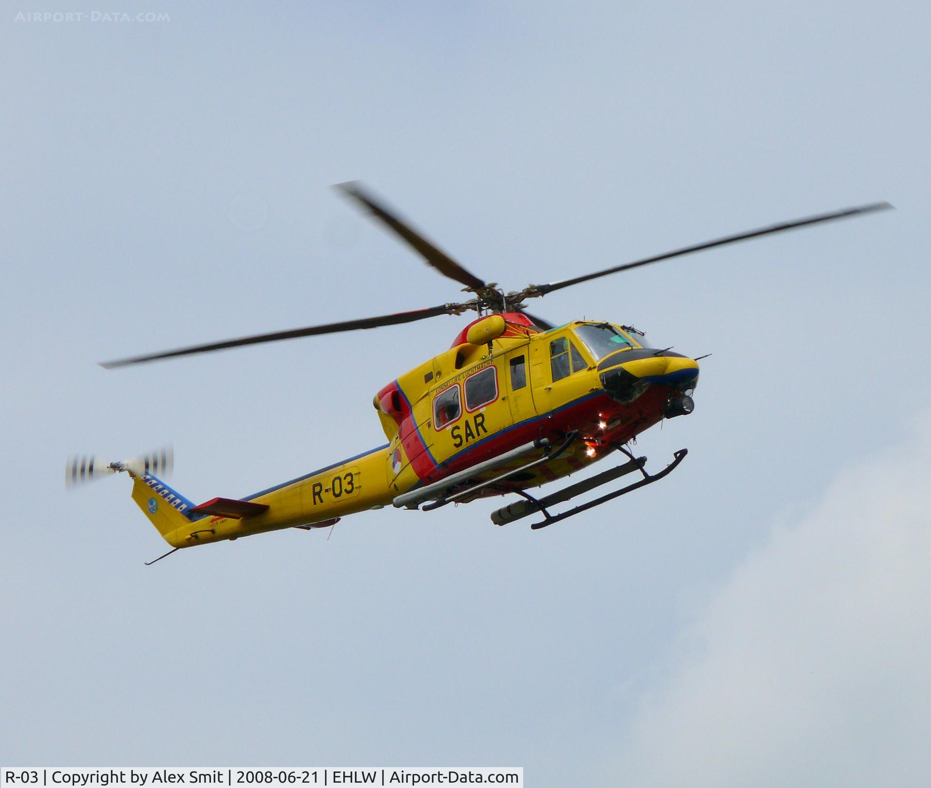 R-03, 1994 Agusta AB-412SP C/N 25641, Agusta-Bell AB-412SP Griffon R-01