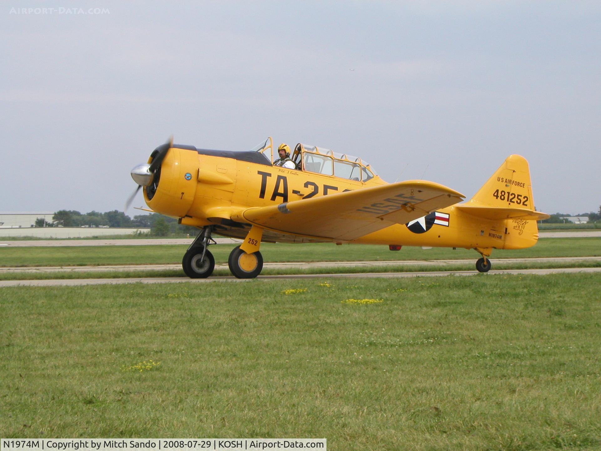 N1974M, North American AT-6D C/N 44-81252, EAA AirVenture 2008.