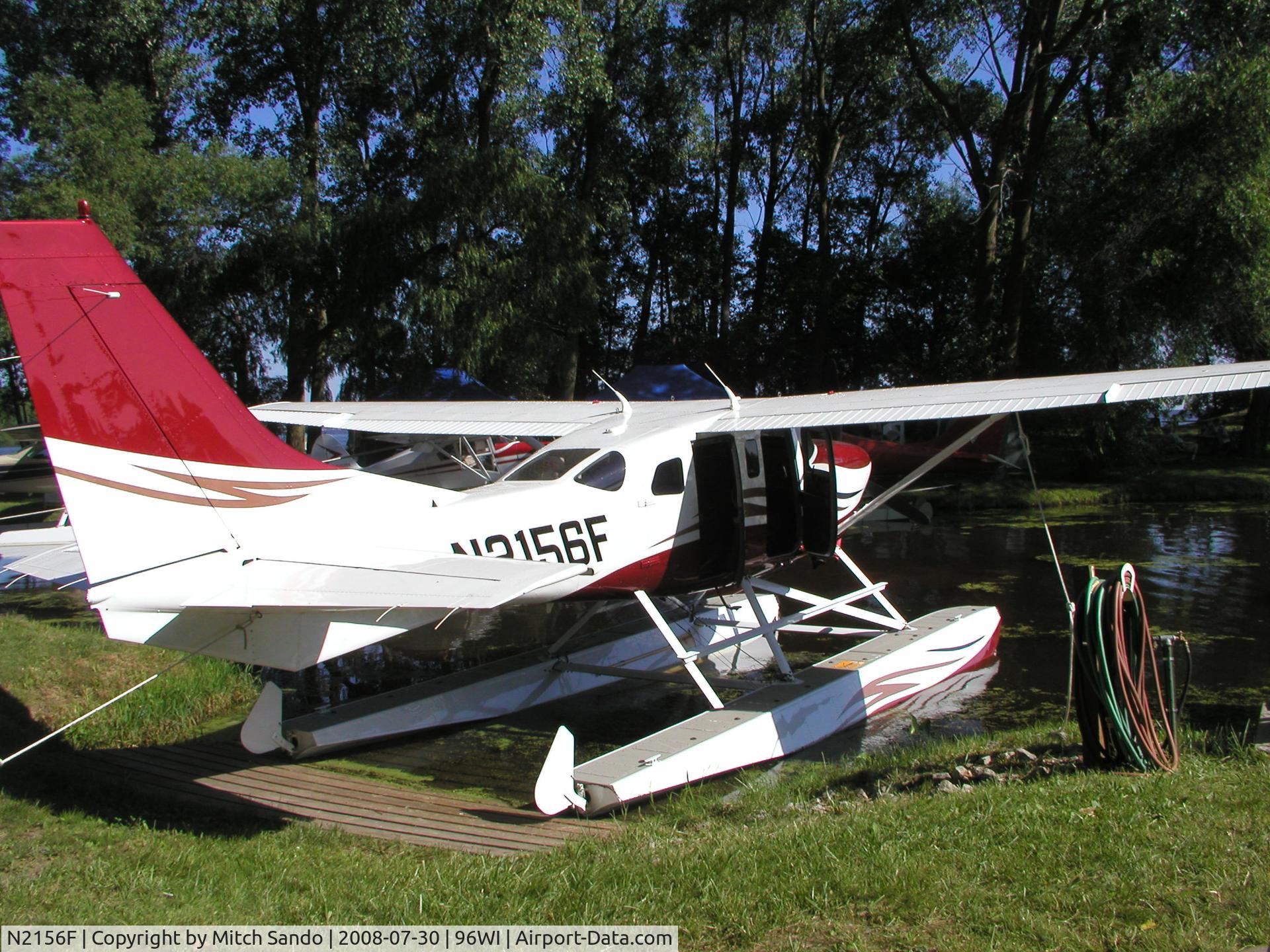 N2156F, 2003 Cessna T206H Turbo Stationair C/N T20608402, EAA AirVenture 2008.