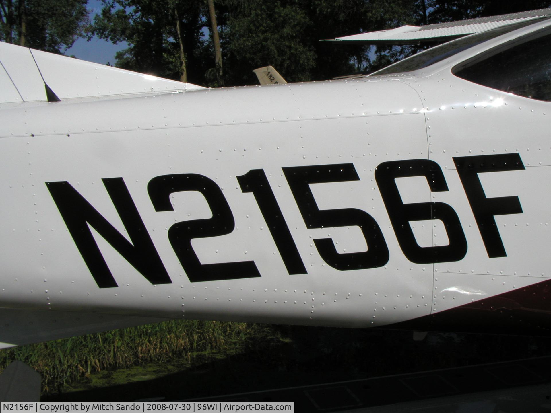 N2156F, 2003 Cessna T206H Turbo Stationair C/N T20608402, EAA AirVenture 2008.