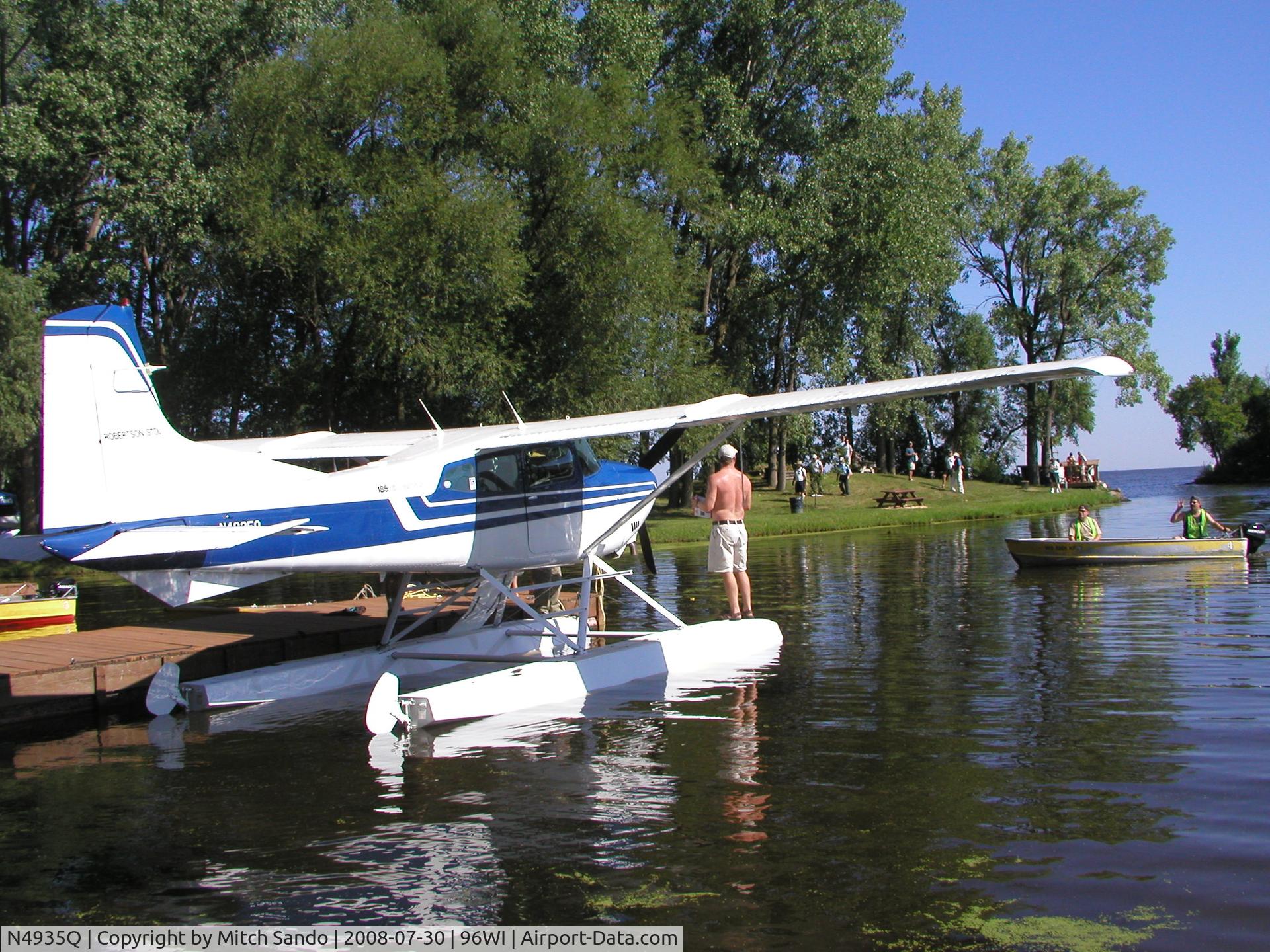 N4935Q, 1978 Cessna A185F Skywagon 185 C/N 18503578, EAA AirVenture 2008.
