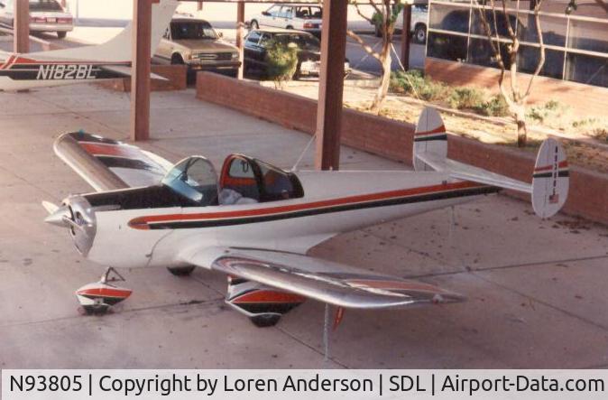 N93805, 1946 Erco 415C Ercoupe C/N 1128, Former Owner in Arizona