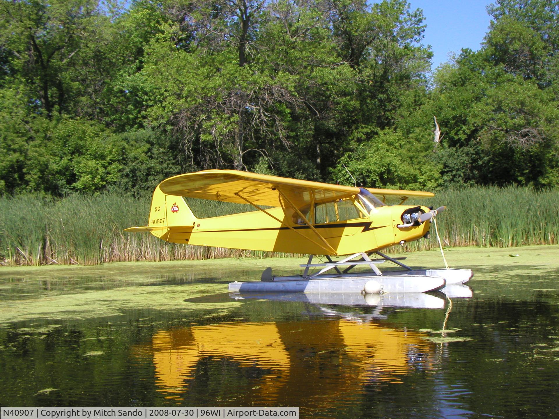 N40907, 1941 Piper J3C-65 Cub Cub C/N 7585, EAA AirVenture 2008.